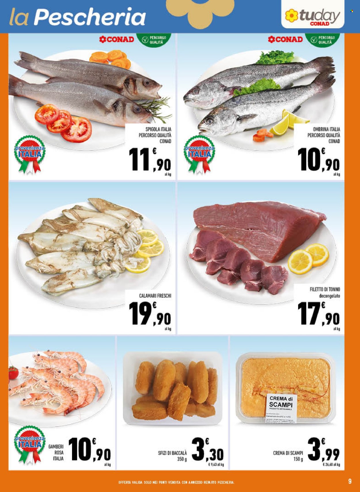 Volantino TuDay Conad - 27/11/2024 - 8/12/2024. Pagina 9