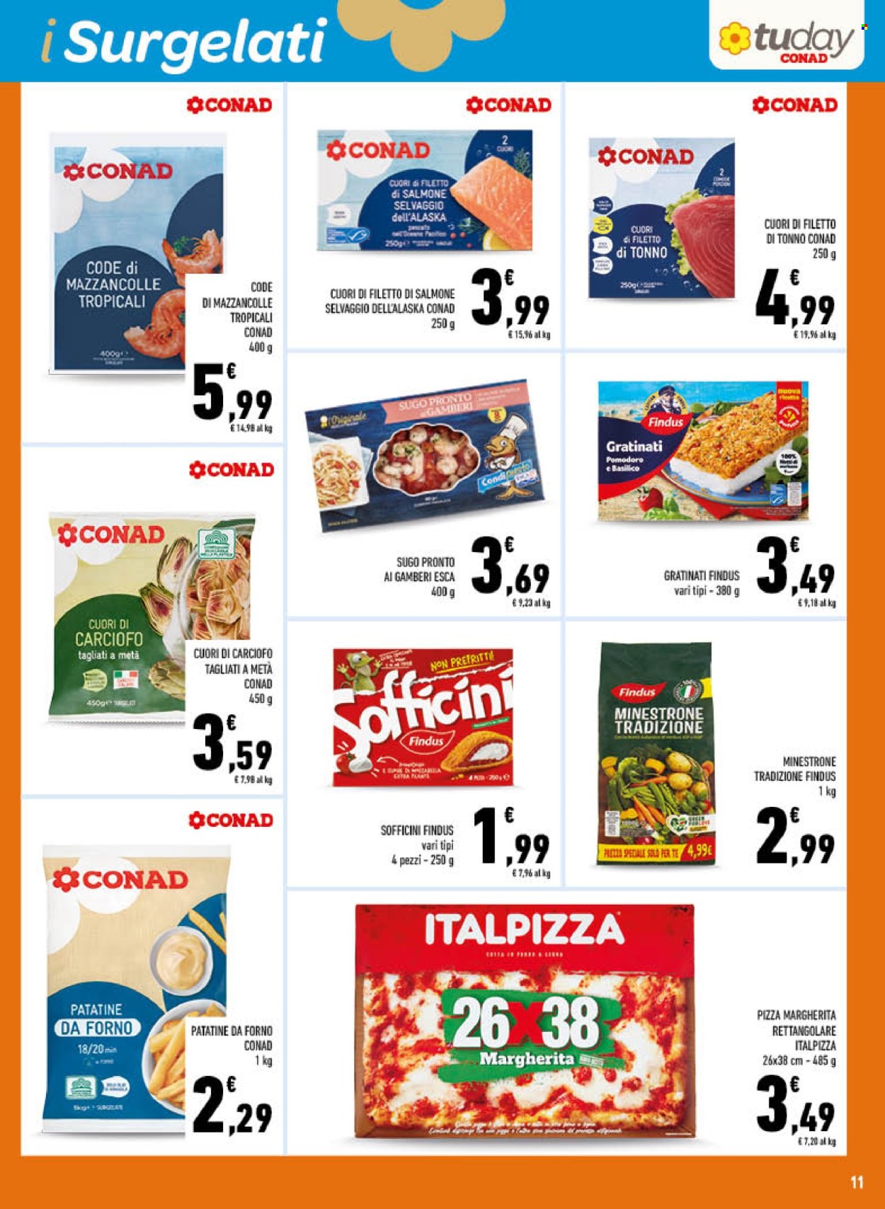 Volantino TuDay Conad - 27/11/2024 - 8/12/2024. Pagina 11