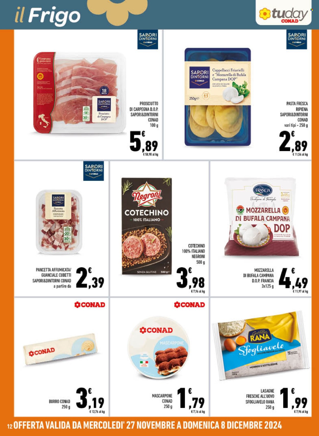 Leták TuDay Conad - 27.11.2024 - 8.12.2024. Strana 12