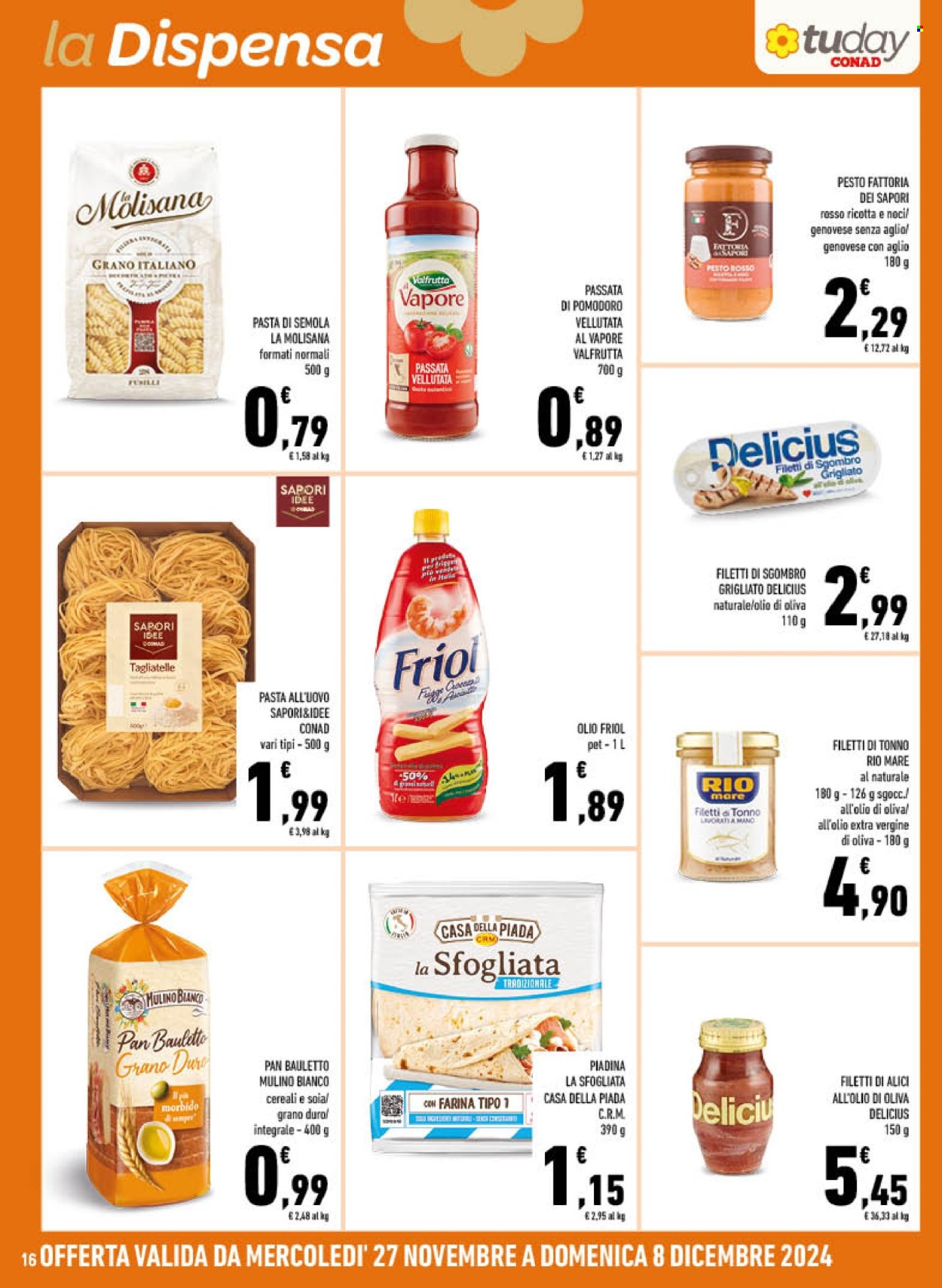 Volantino TuDay Conad - 27/11/2024 - 8/12/2024. Pagina 16