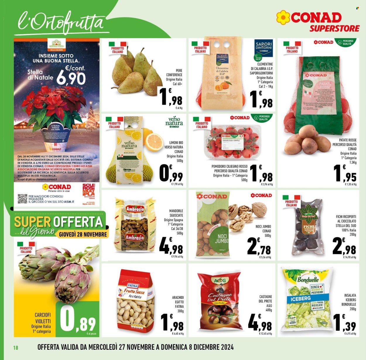 Volantino Conad Superstore - 27/11/2024 - 10/12/2024. Pagina 18
