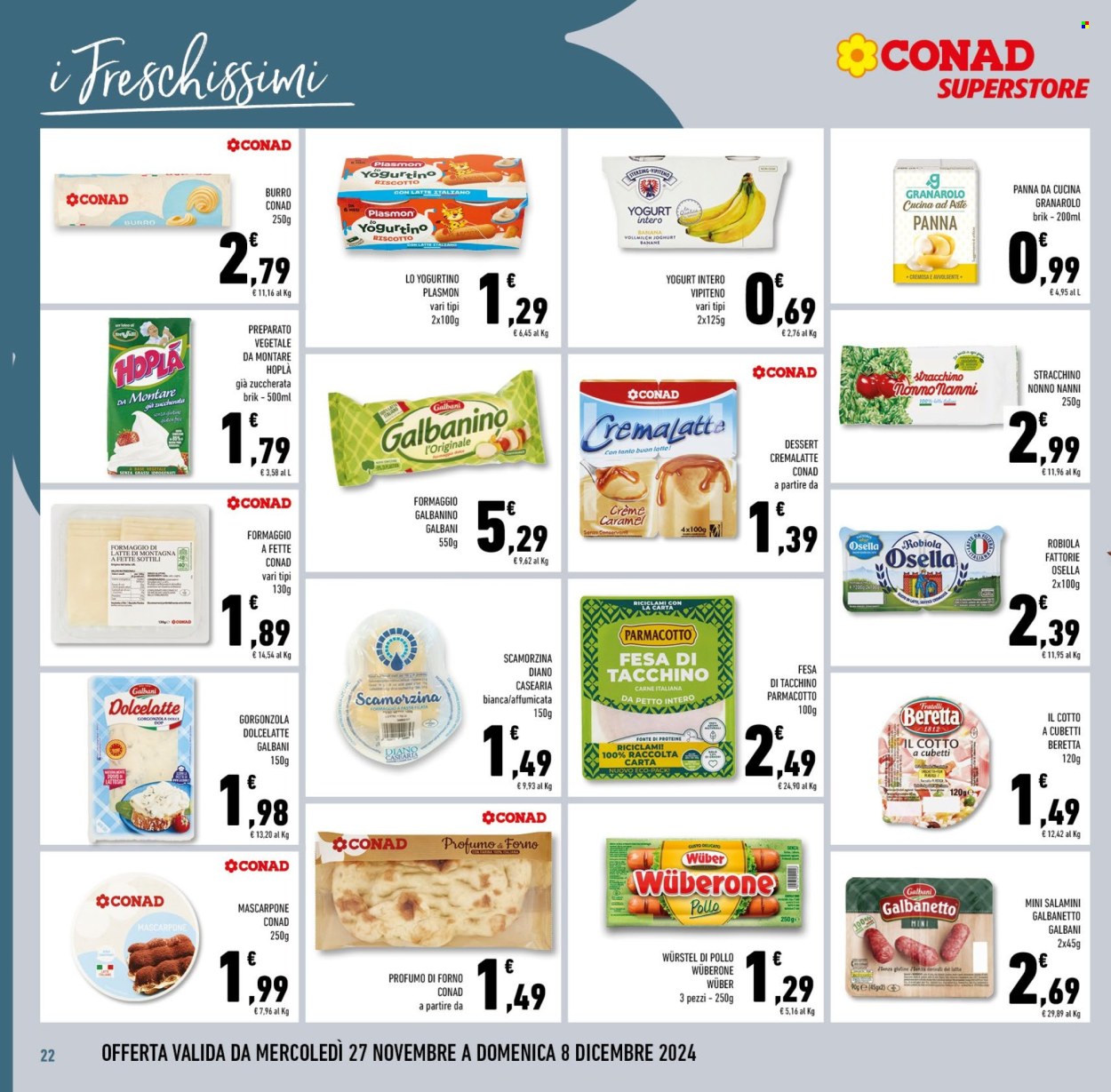 Volantino Conad Superstore - 27/11/2024 - 10/12/2024. Pagina 22