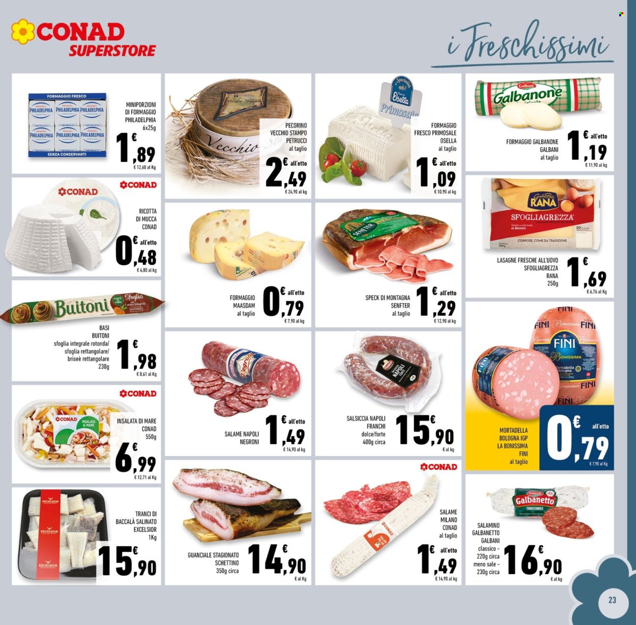 Volantino Conad Superstore - 27/11/2024 - 10/12/2024. Pagina 23