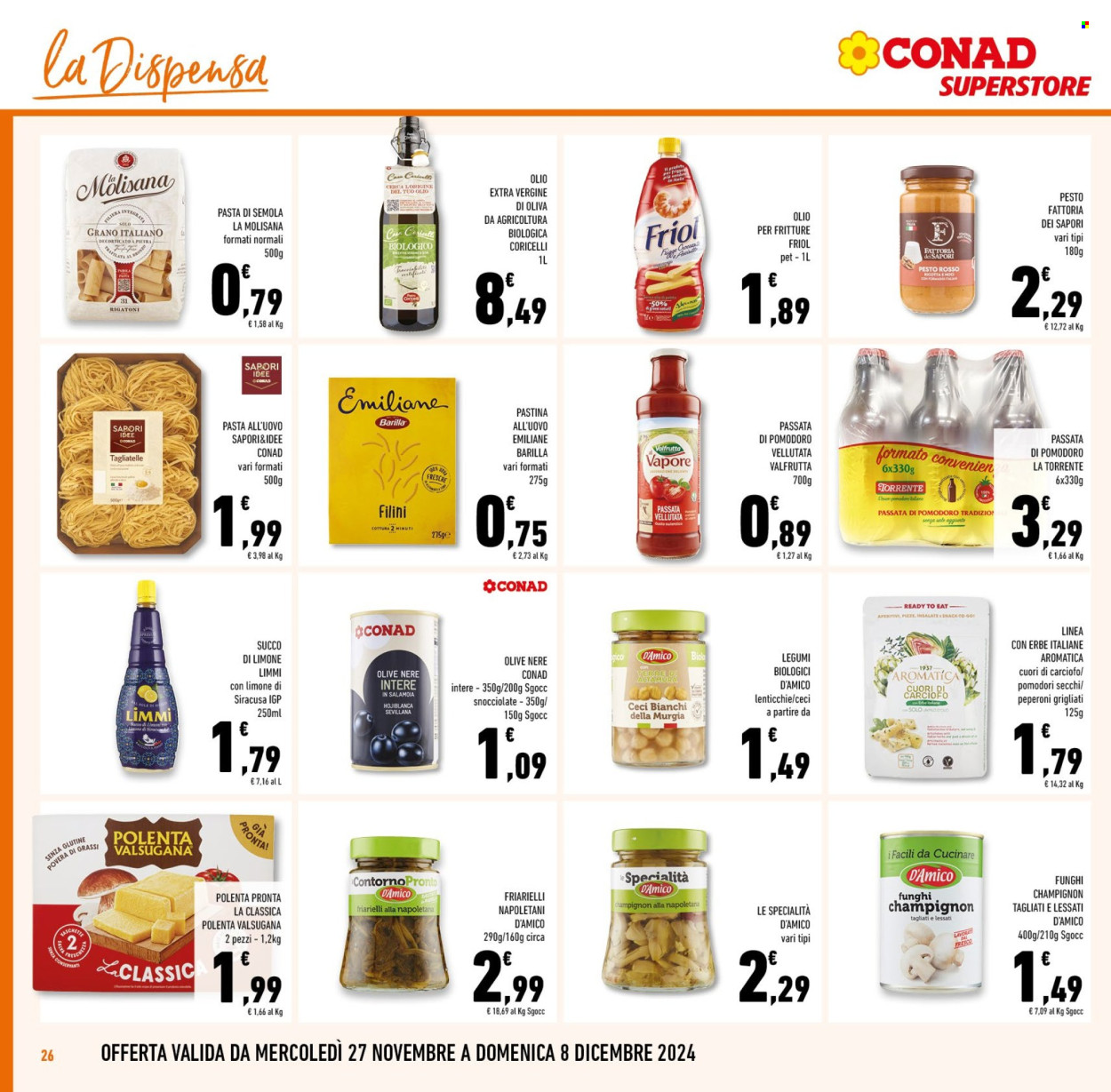 Volantino Conad Superstore - 27/11/2024 - 10/12/2024. Pagina 26