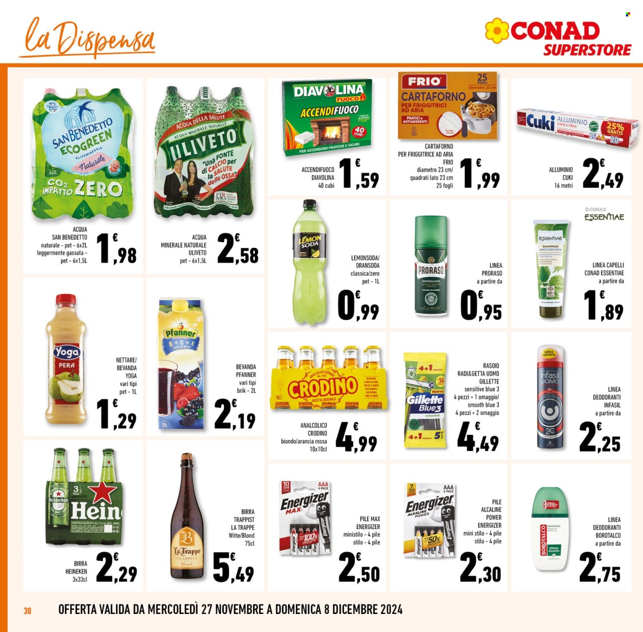 Leták Conad Superstore - 27.11.2024 - 10.12.2024. Strana 30