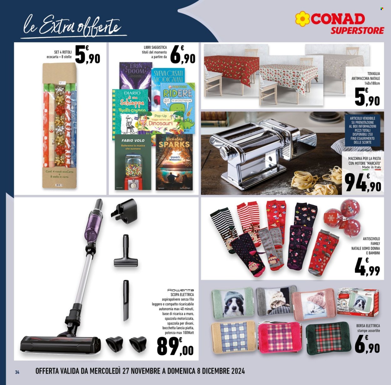 Leták Conad Superstore - 27.11.2024 - 10.12.2024. Strana 34