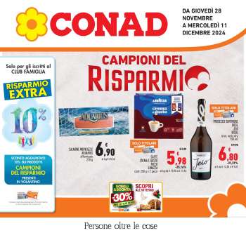 Volantino Conad - 28/11/2024 - 11/12/2024.