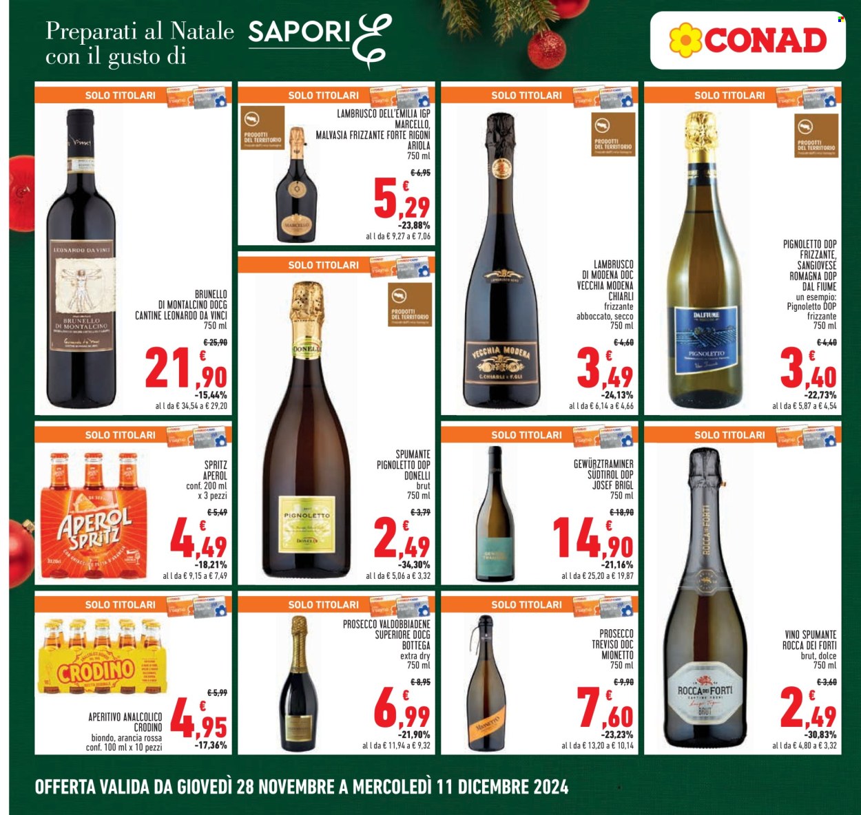 Volantino Conad - 28/11/2024 - 11/12/2024. Pagina 10