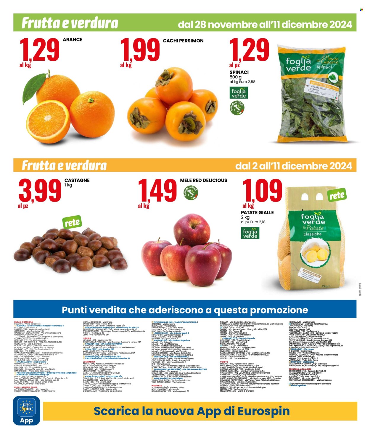 Volantino EuroSpin - 28/11/2024 - 11/12/2024. Pagina 14