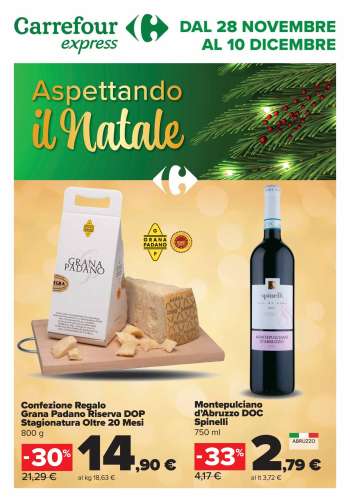 Volantino Carrefour - 28/11/2024 - 10/12/2024.