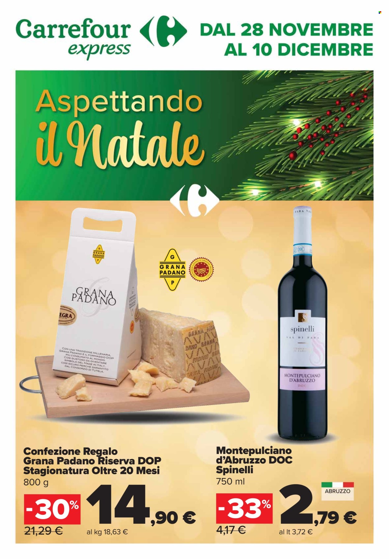 Leták Carrefour - 28.11.2024 - 10.12.2024. Strana 1