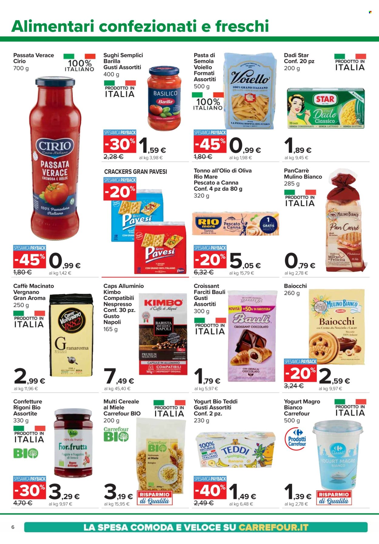 Volantino Carrefour - 28/11/2024 - 10/12/2024. Pagina 6