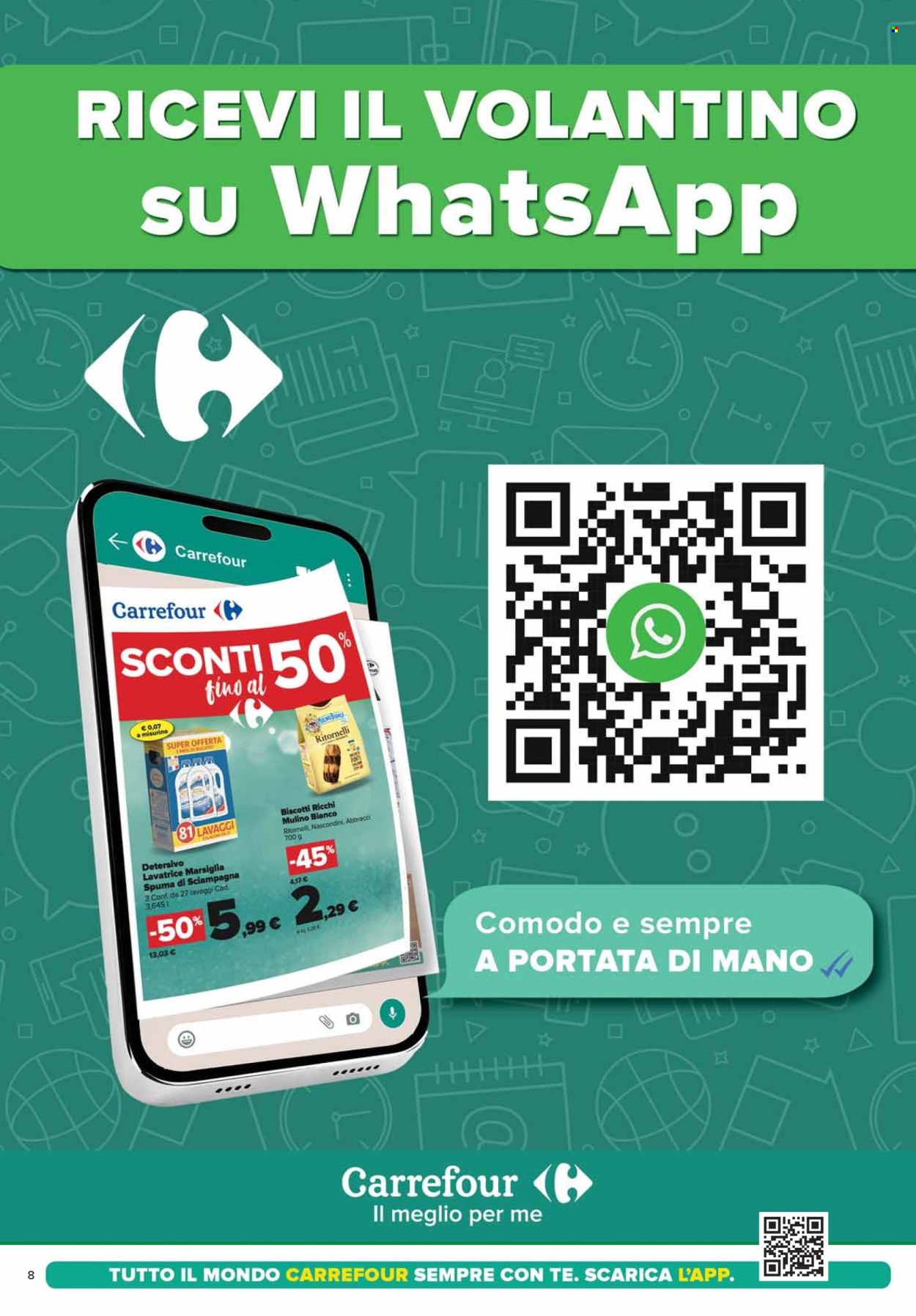 Volantino Carrefour - 28/11/2024 - 10/12/2024. Pagina 8