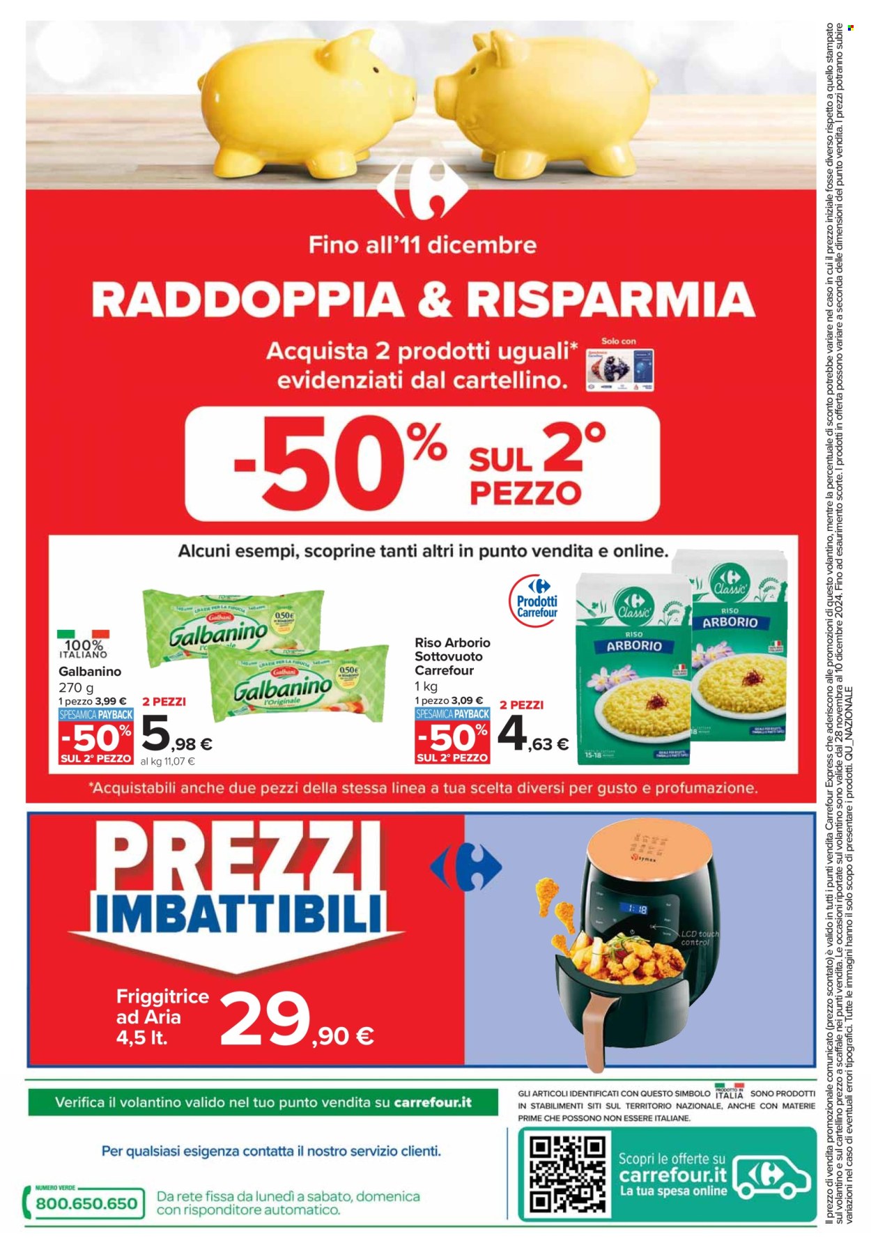 Volantino Carrefour - 28/11/2024 - 10/12/2024. Pagina 14