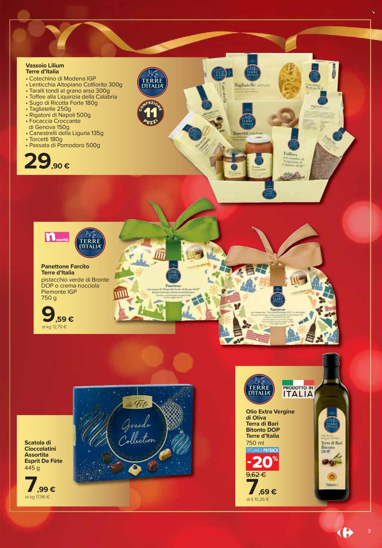 Volantino Carrefour - 28/11/2024 - 24/12/2024. Pagina 3