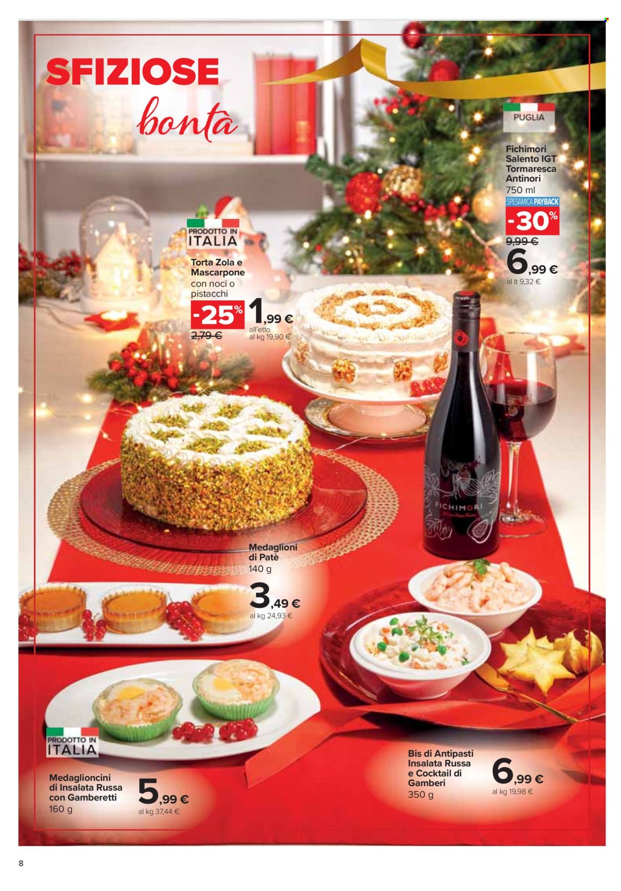 Volantino Carrefour - 28/11/2024 - 24/12/2024. Pagina 8