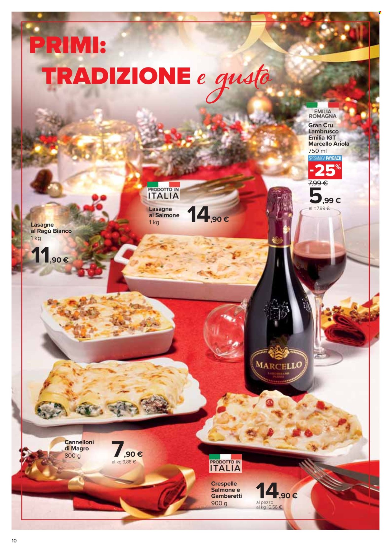 Volantino Carrefour - 28/11/2024 - 24/12/2024. Pagina 10
