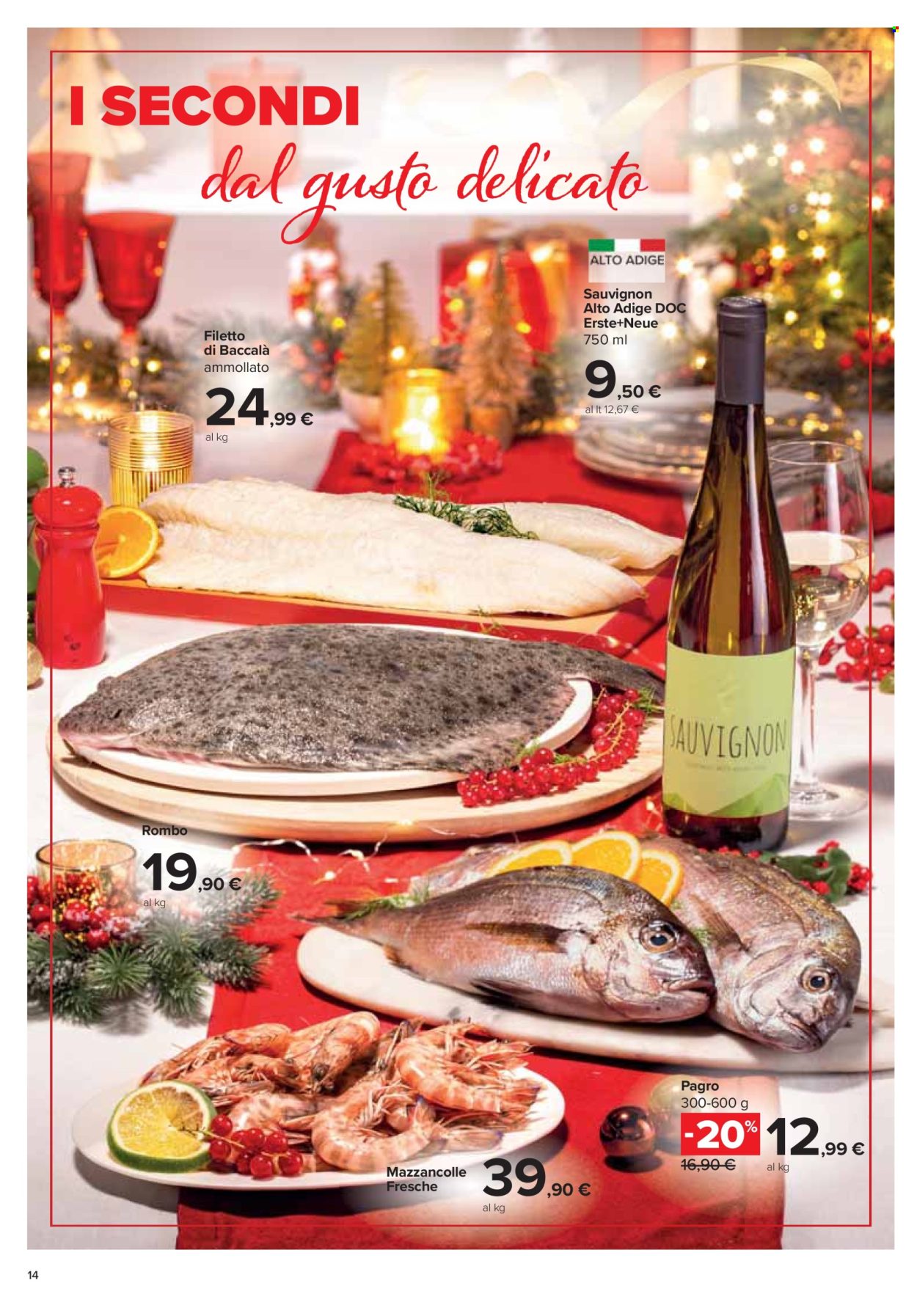 Volantino Carrefour - 28/11/2024 - 24/12/2024. Pagina 14