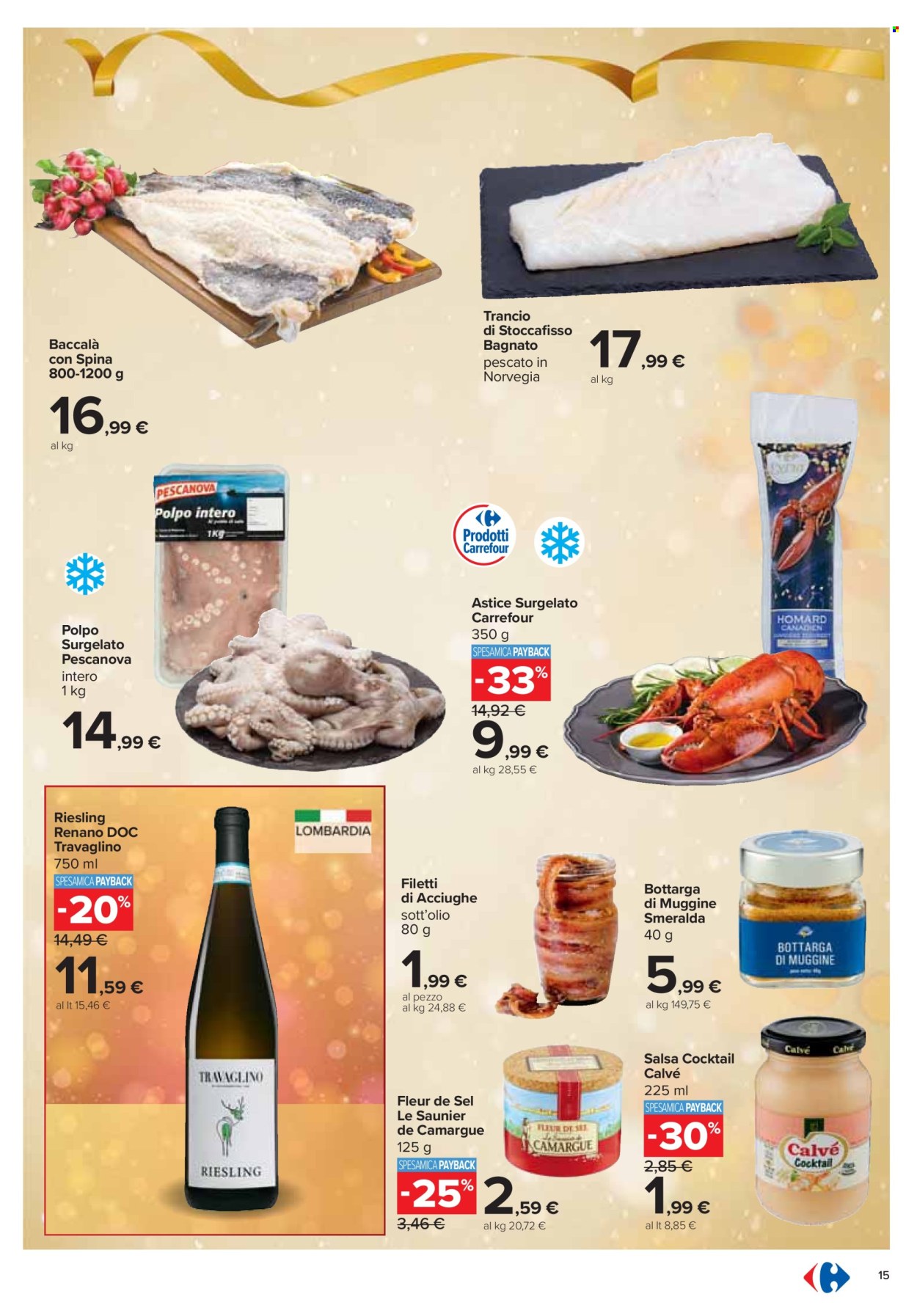 Volantino Carrefour - 28/11/2024 - 24/12/2024. Pagina 15