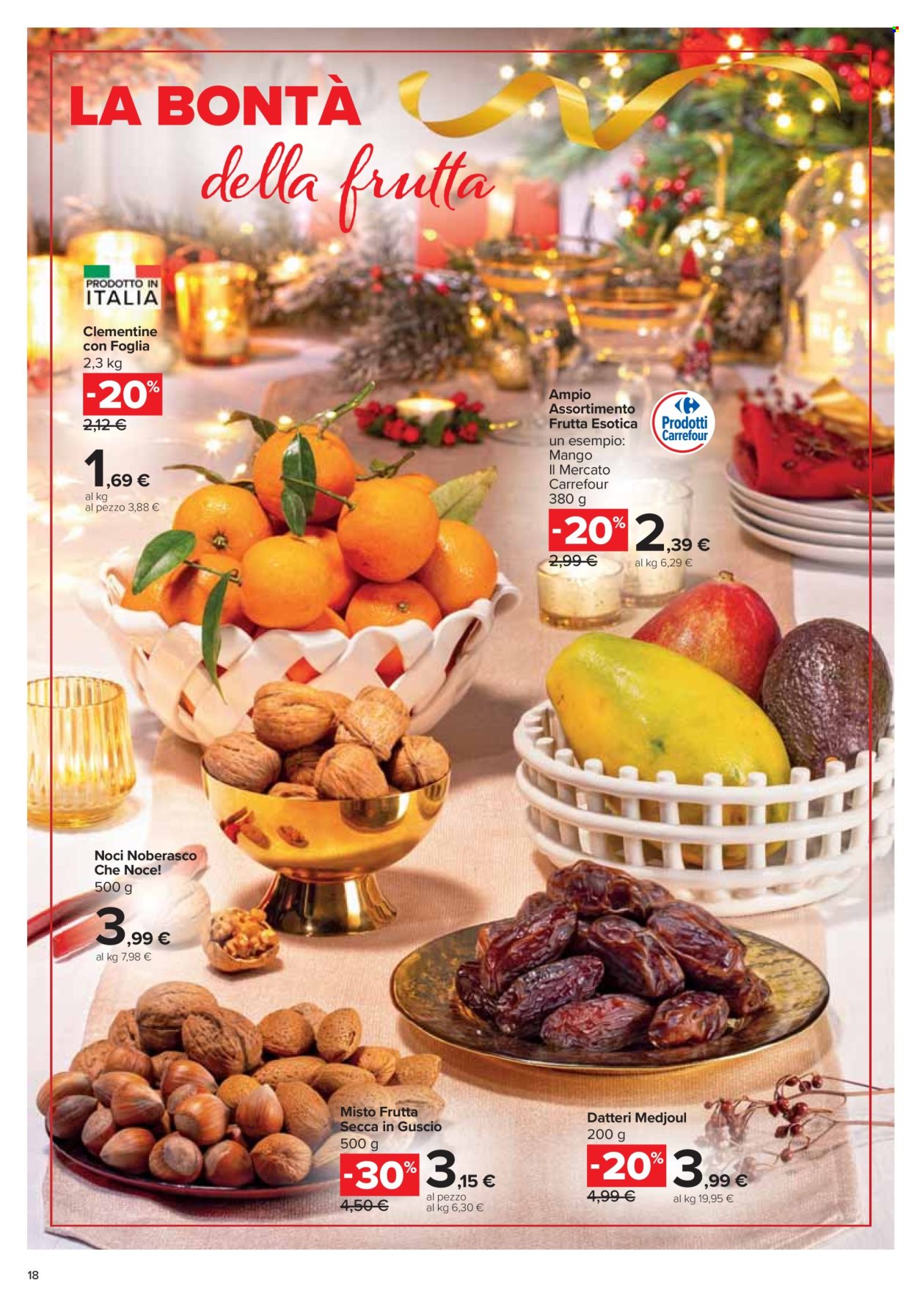 Volantino Carrefour - 28/11/2024 - 24/12/2024. Pagina 18