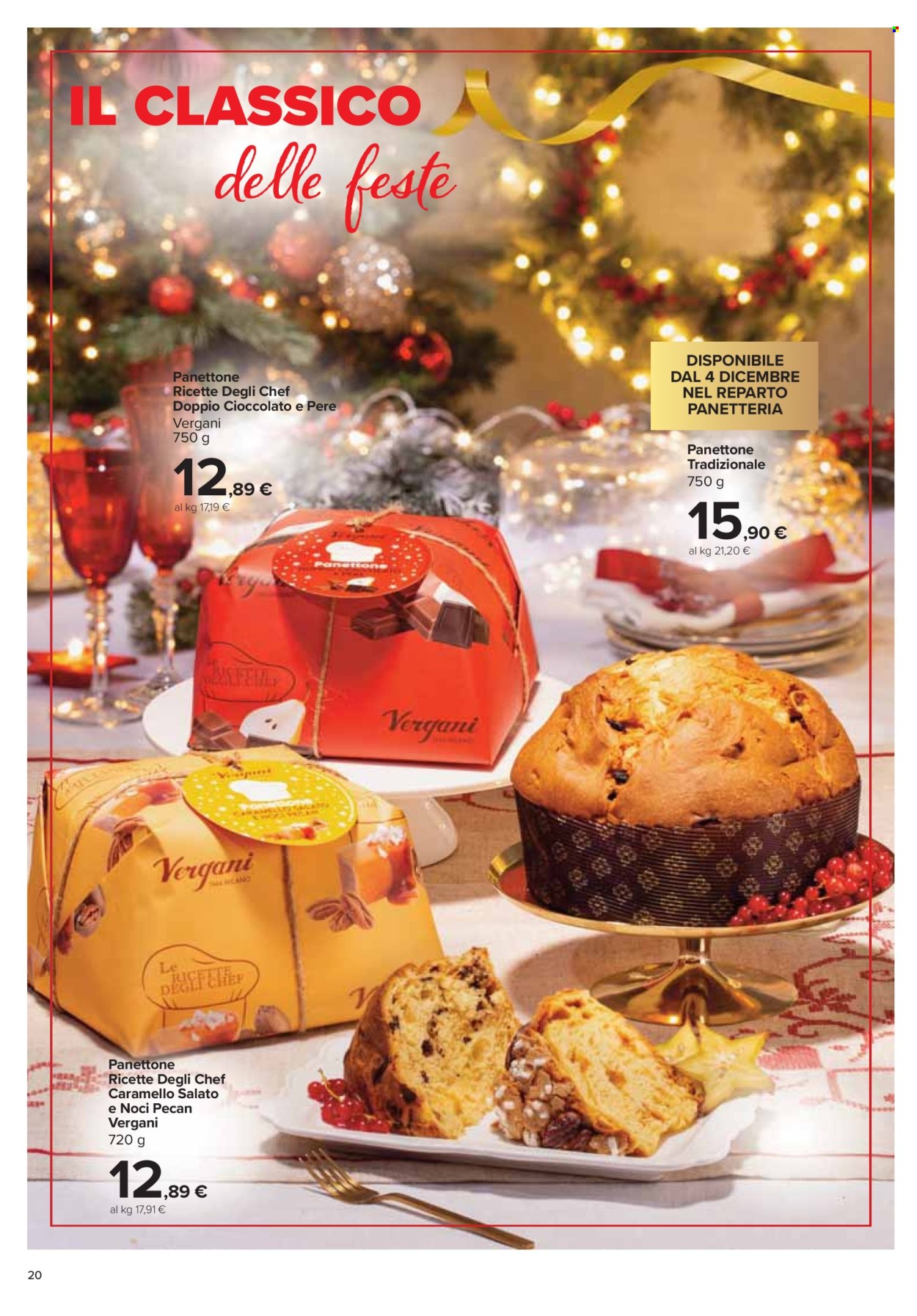 Volantino Carrefour - 28/11/2024 - 24/12/2024. Pagina 20