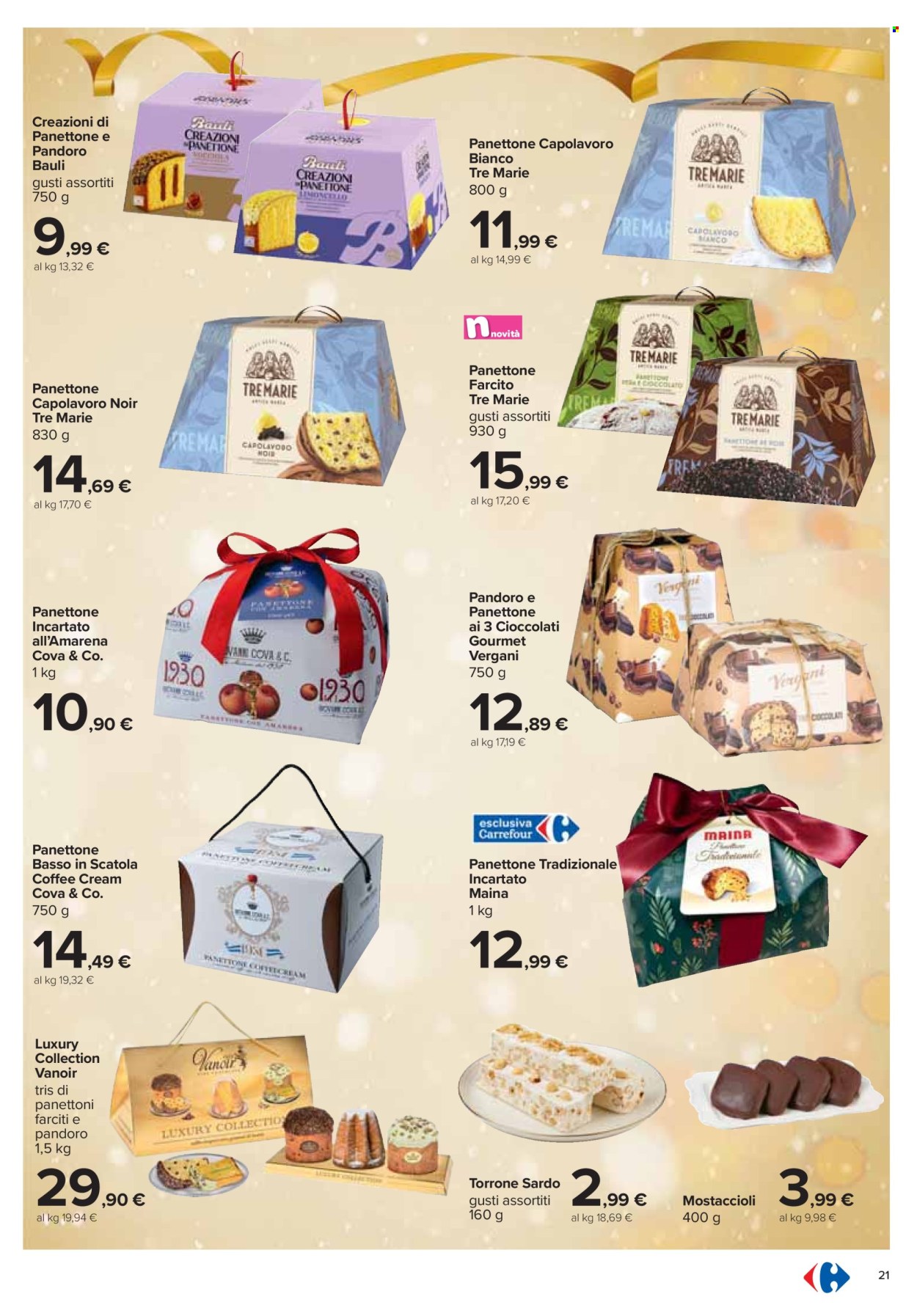 Volantino Carrefour - 28/11/2024 - 24/12/2024. Pagina 21