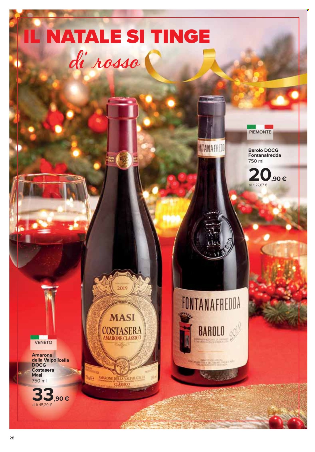 Volantino Carrefour - 28/11/2024 - 24/12/2024. Pagina 28