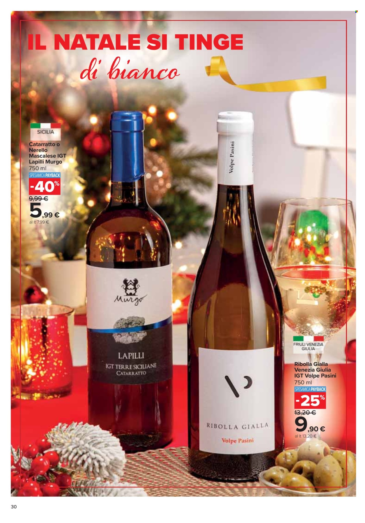 Volantino Carrefour - 28/11/2024 - 24/12/2024. Pagina 30