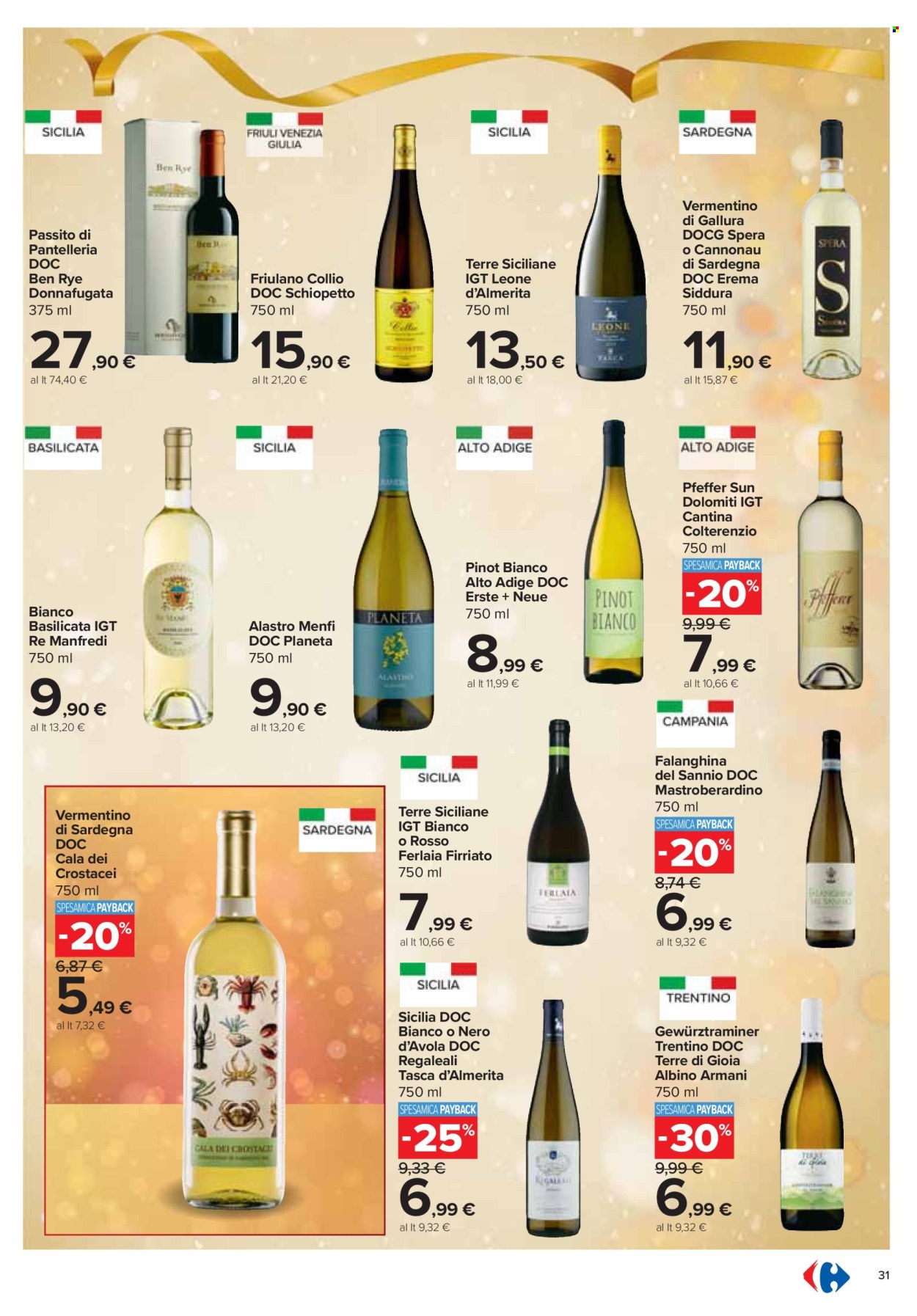 Volantino Carrefour - 28/11/2024 - 24/12/2024. Pagina 31