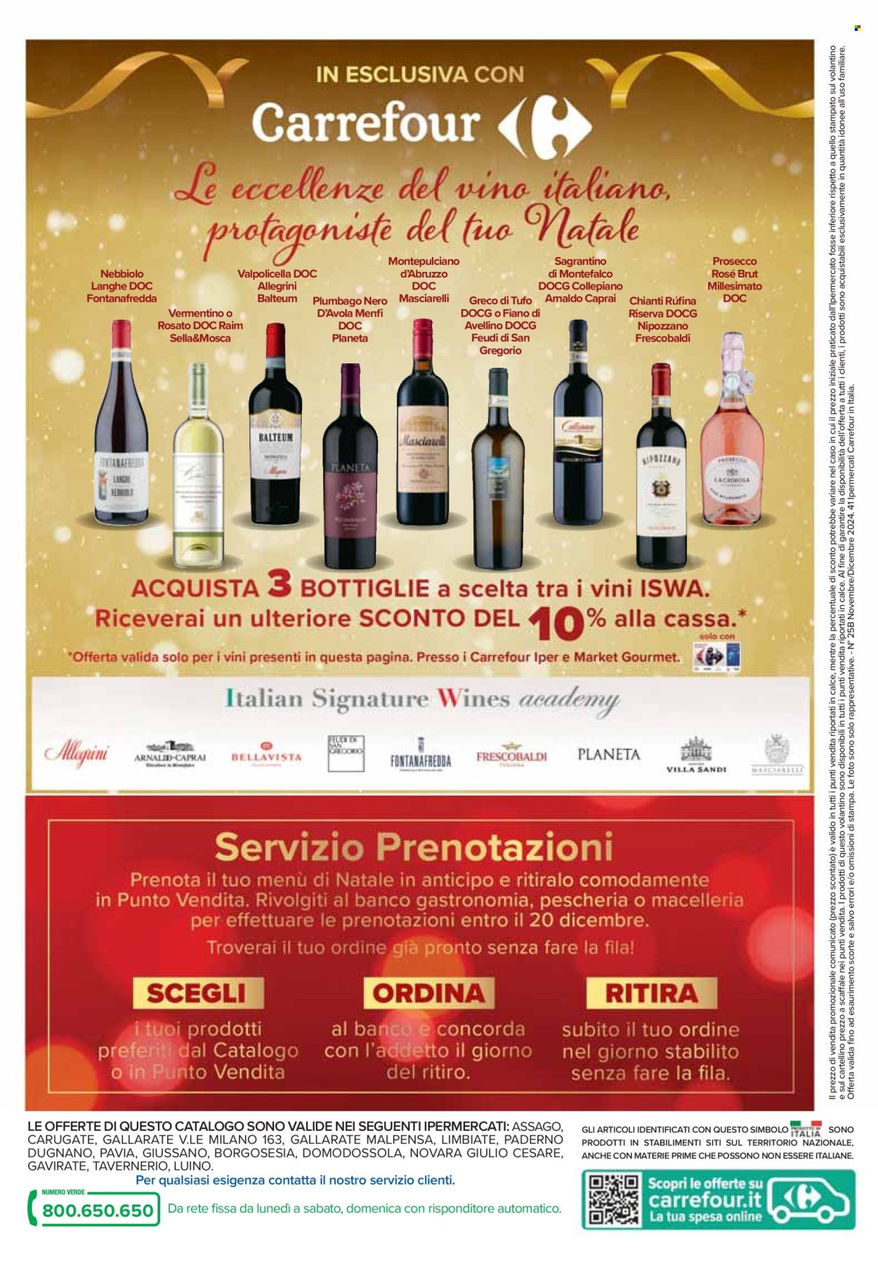 Volantino Carrefour - 28/11/2024 - 24/12/2024. Pagina 32