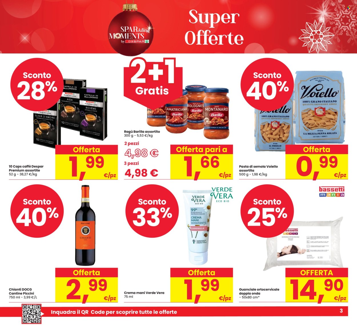 Volantino Eurospar - 28/11/2024 - 11/12/2024. Pagina 3