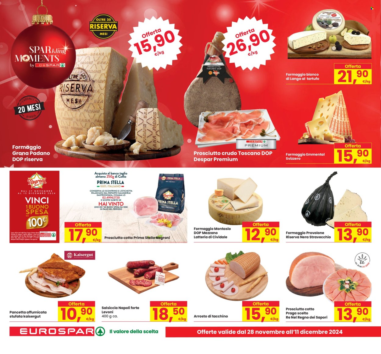 Volantino Eurospar - 28/11/2024 - 11/12/2024. Pagina 10