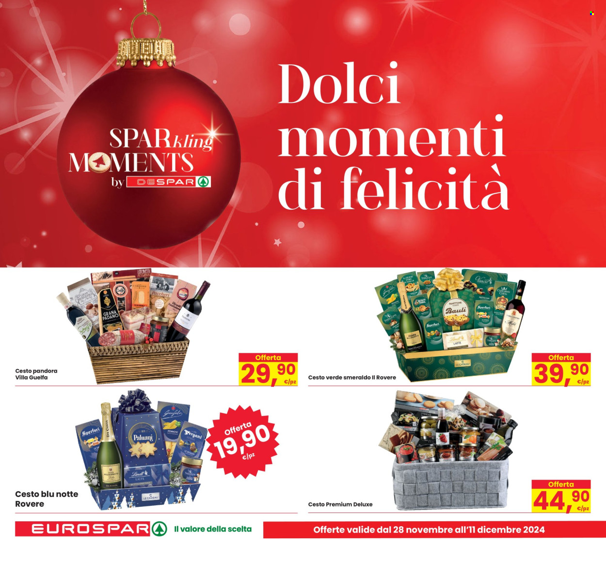 Volantino Eurospar - 28/11/2024 - 11/12/2024. Pagina 12