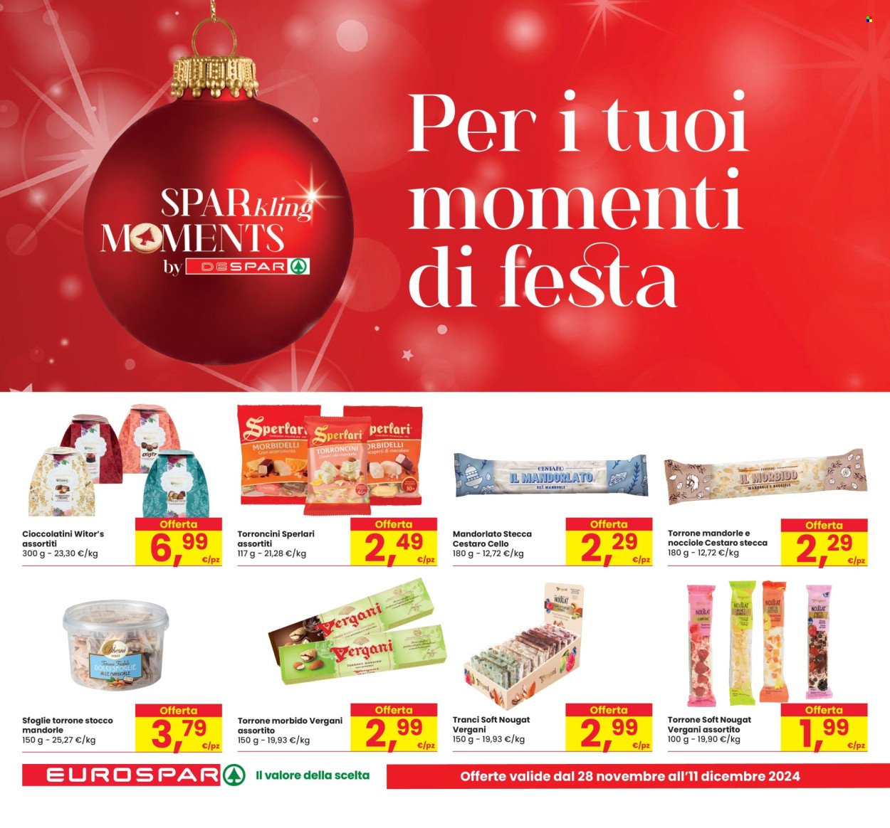 Volantino Eurospar - 28/11/2024 - 11/12/2024. Pagina 14