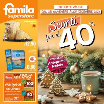 Volantino Famila - 28/11/2024 - 11/12/2024.