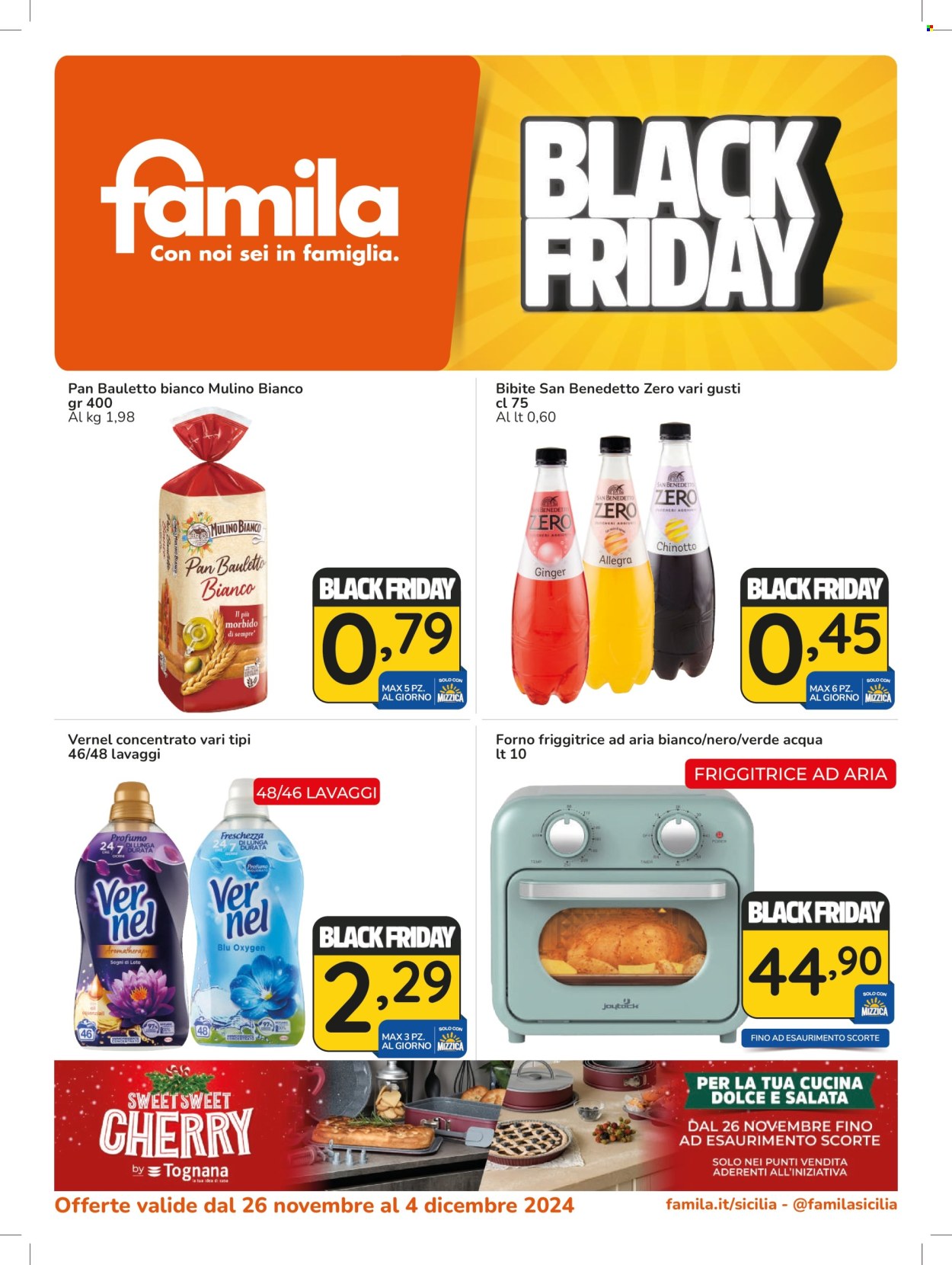 Volantino Famila - 26/11/2024 - 4/12/2024. Pagina 1