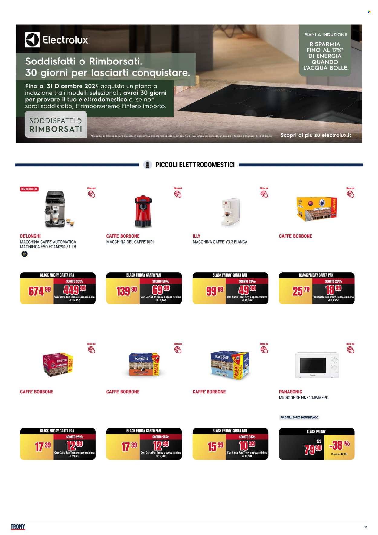 Volantino Trony - 26/11/2024 - 4/12/2024. Pagina 19