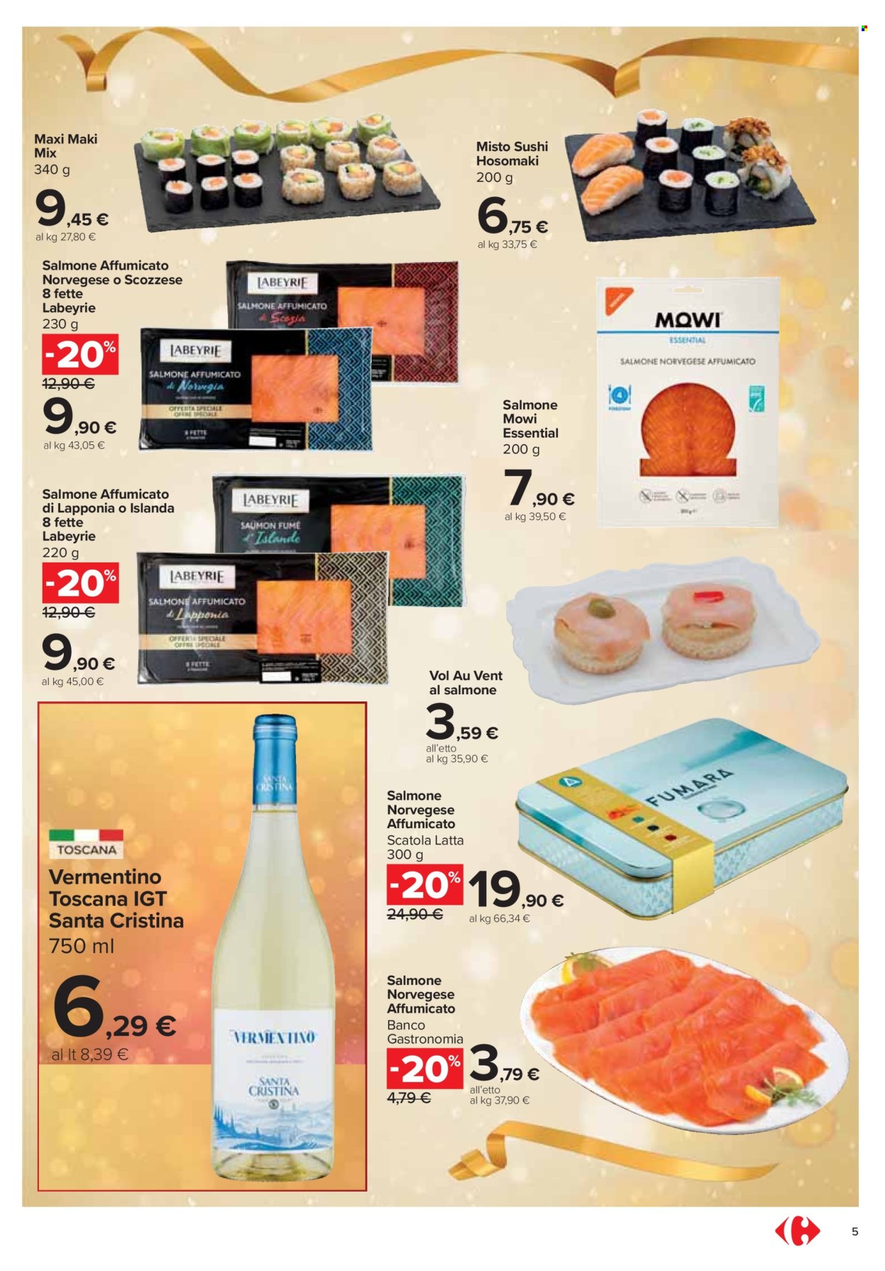 Volantino Carrefour - 28/11/2024 - 24/12/2024. Pagina 5