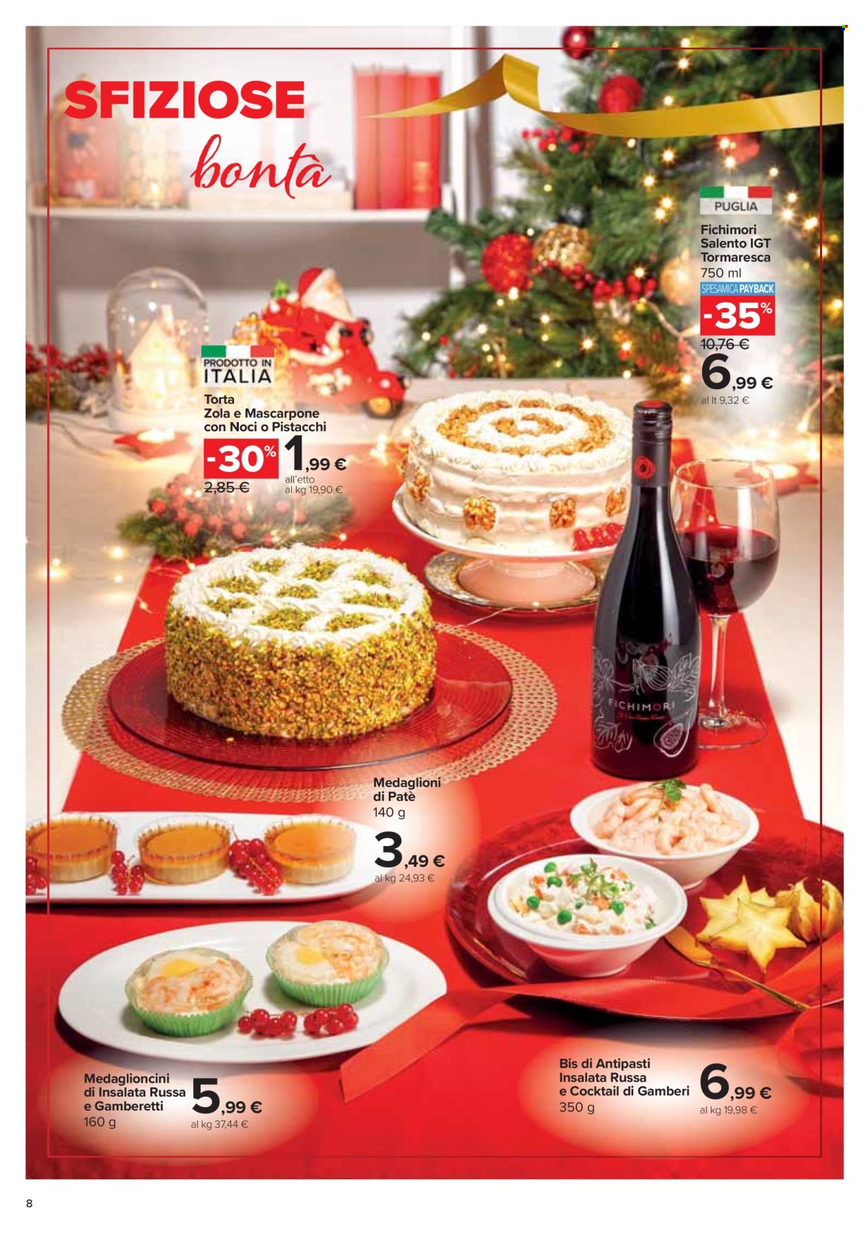 Volantino Carrefour - 28/11/2024 - 24/12/2024. Pagina 8