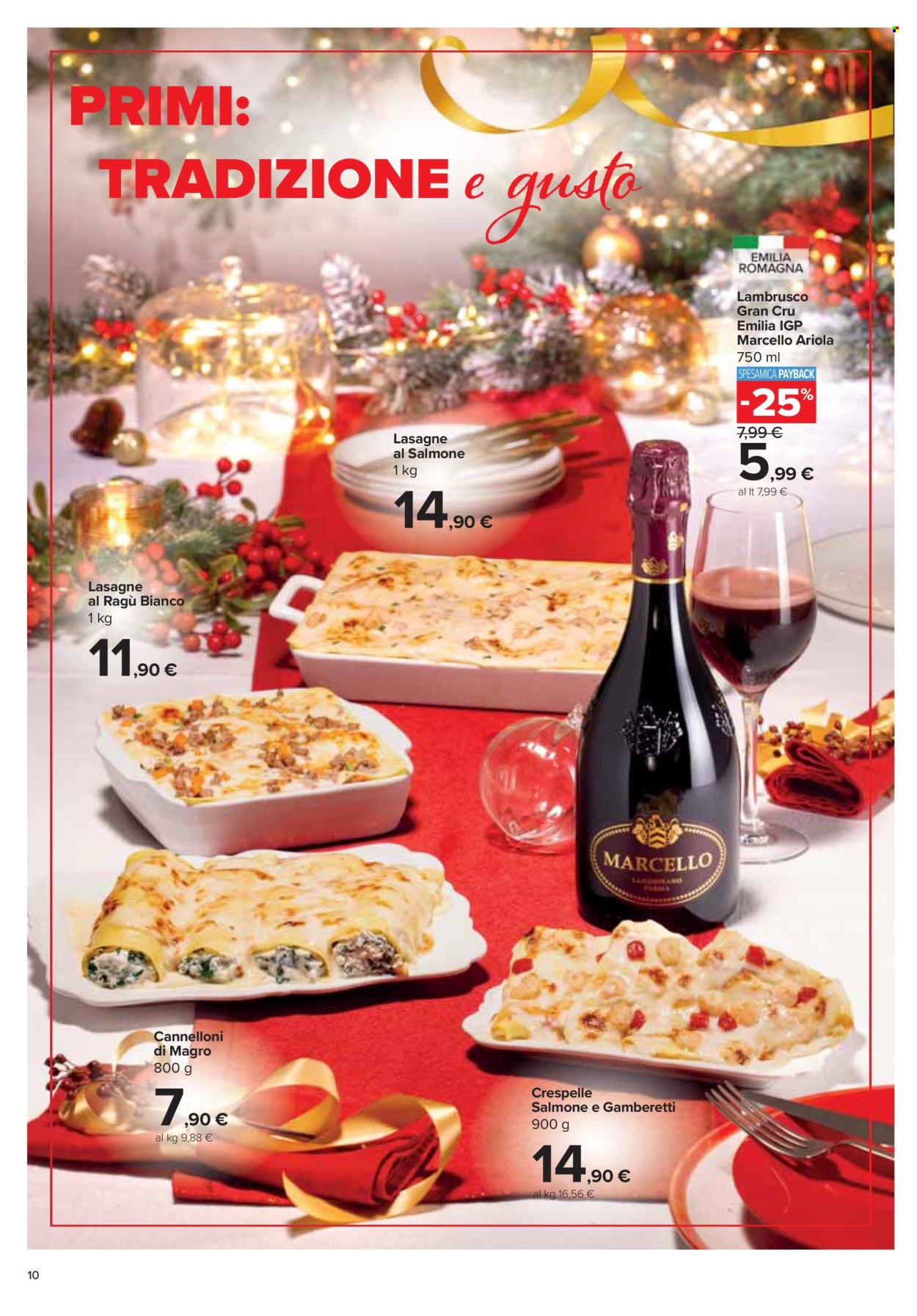 Volantino Carrefour - 28/11/2024 - 24/12/2024. Pagina 10