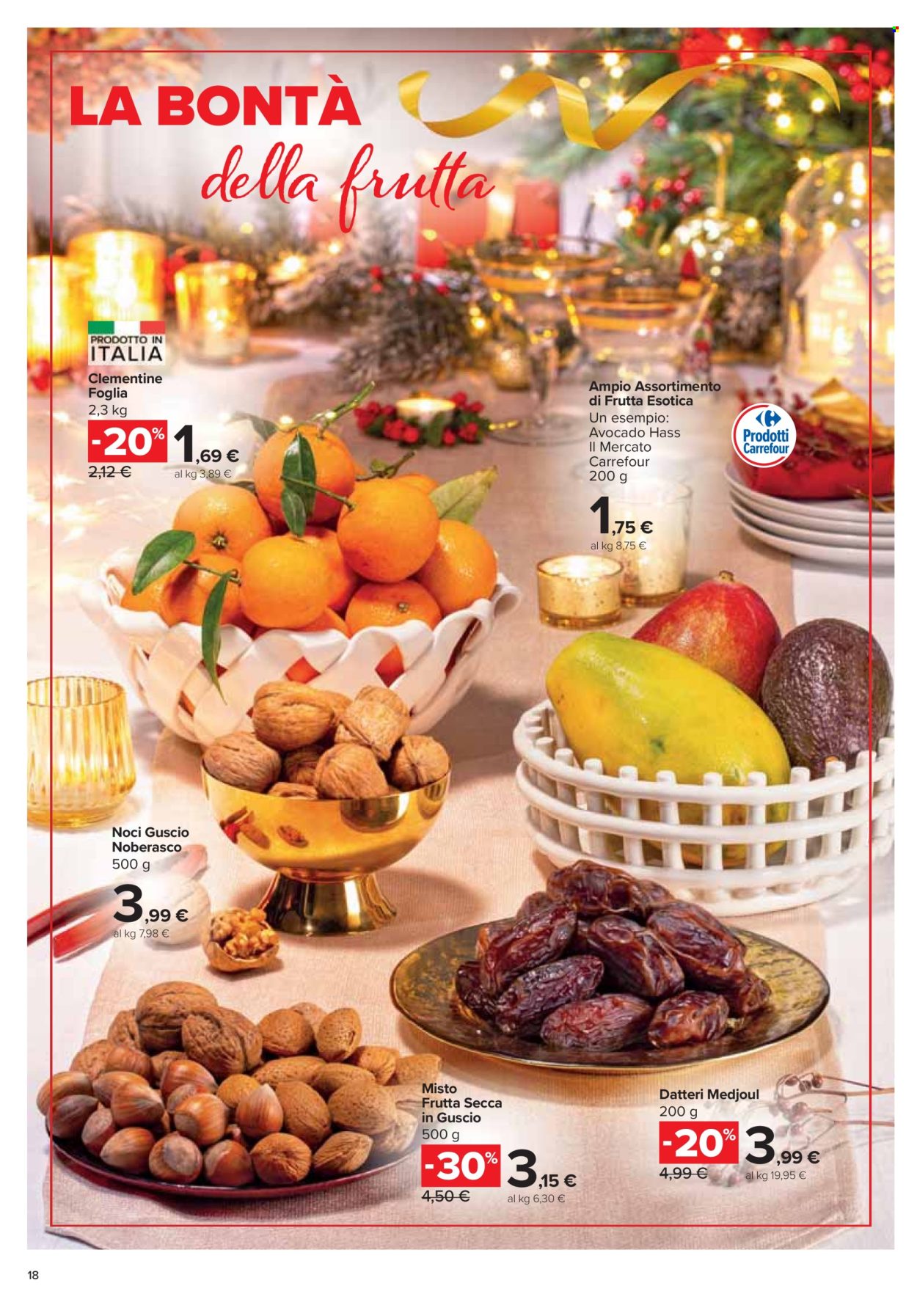 Volantino Carrefour - 28/11/2024 - 24/12/2024. Pagina 18