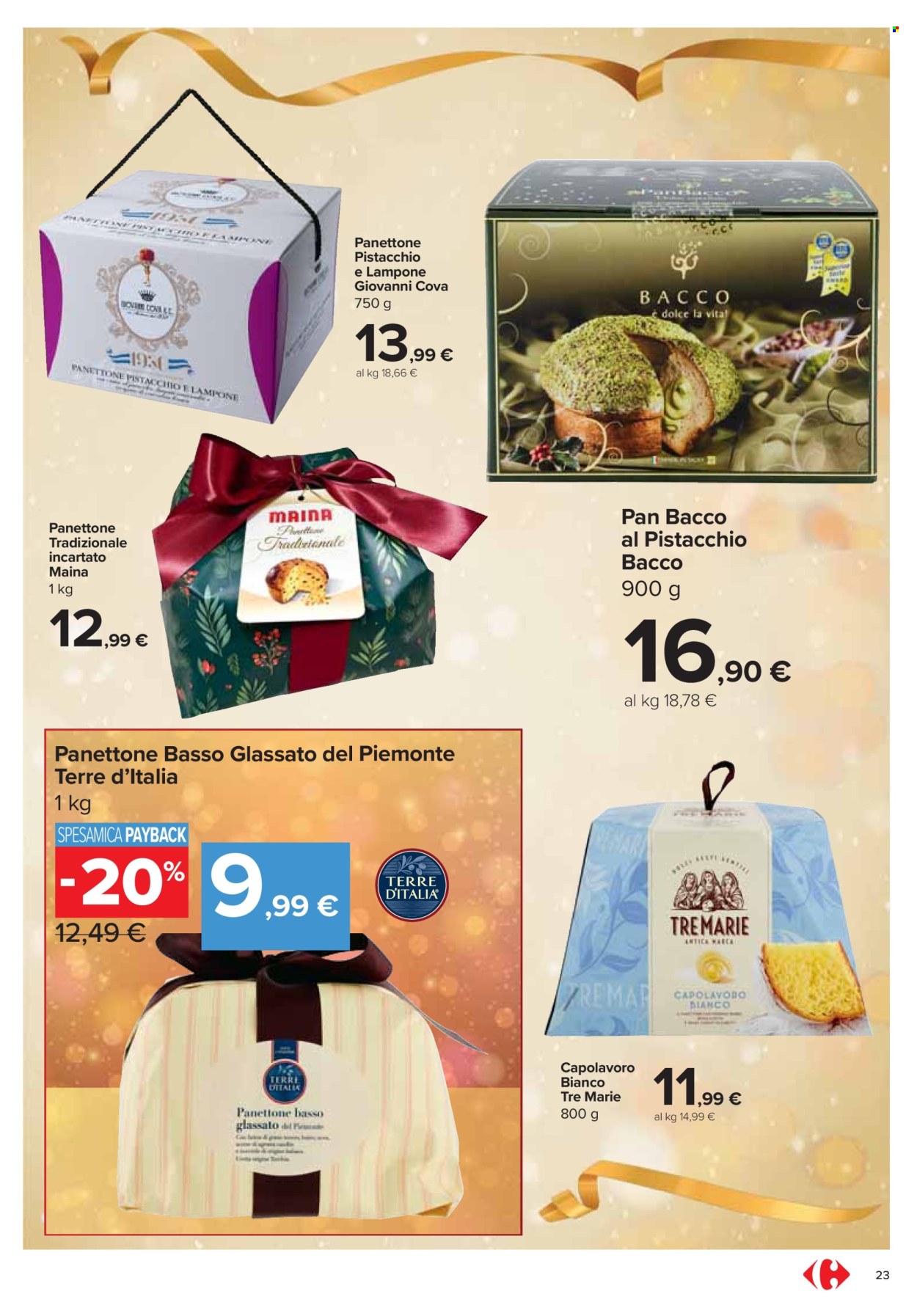 Volantino Carrefour - 28/11/2024 - 24/12/2024. Pagina 23