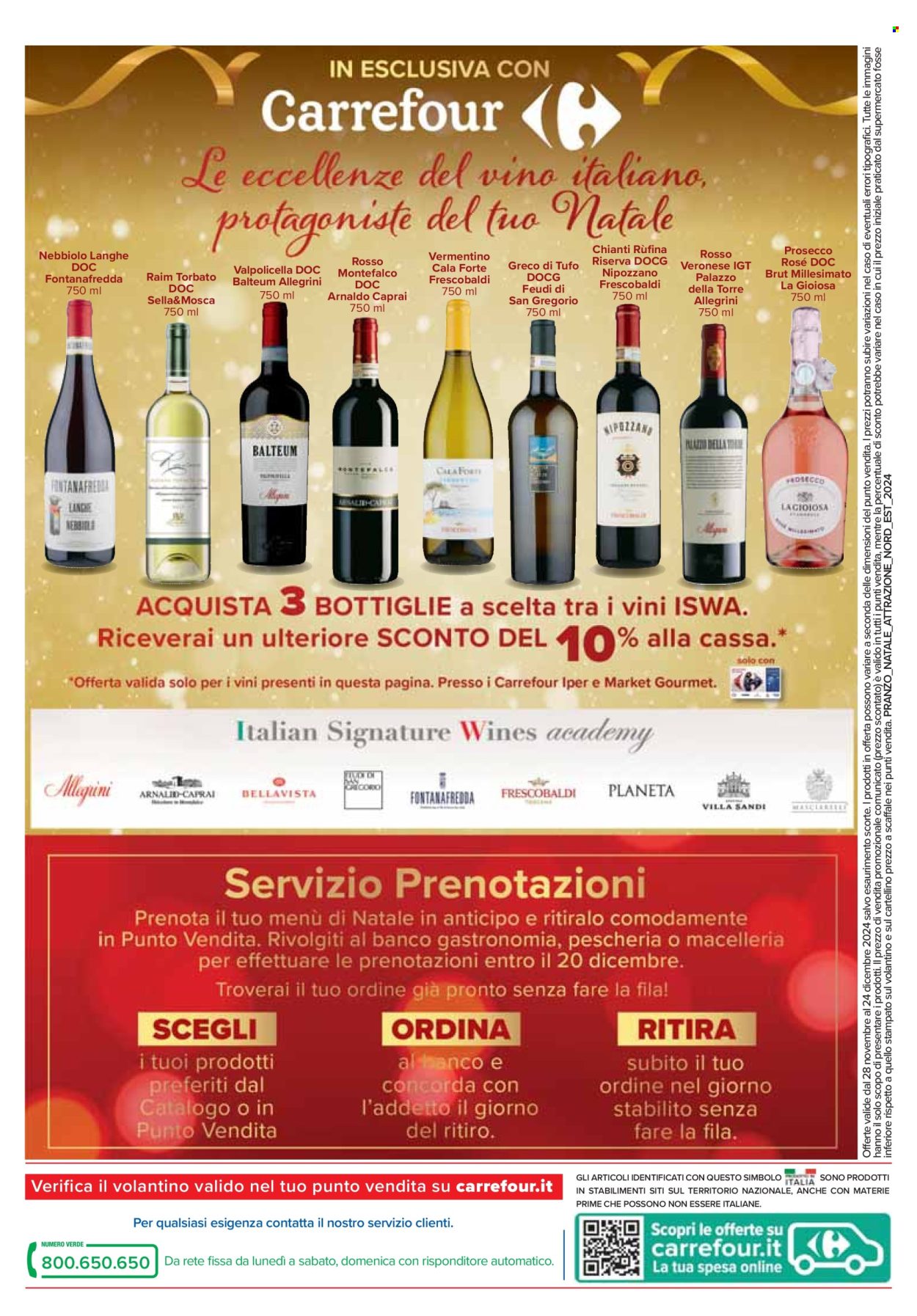 Volantino Carrefour - 28/11/2024 - 24/12/2024. Pagina 32