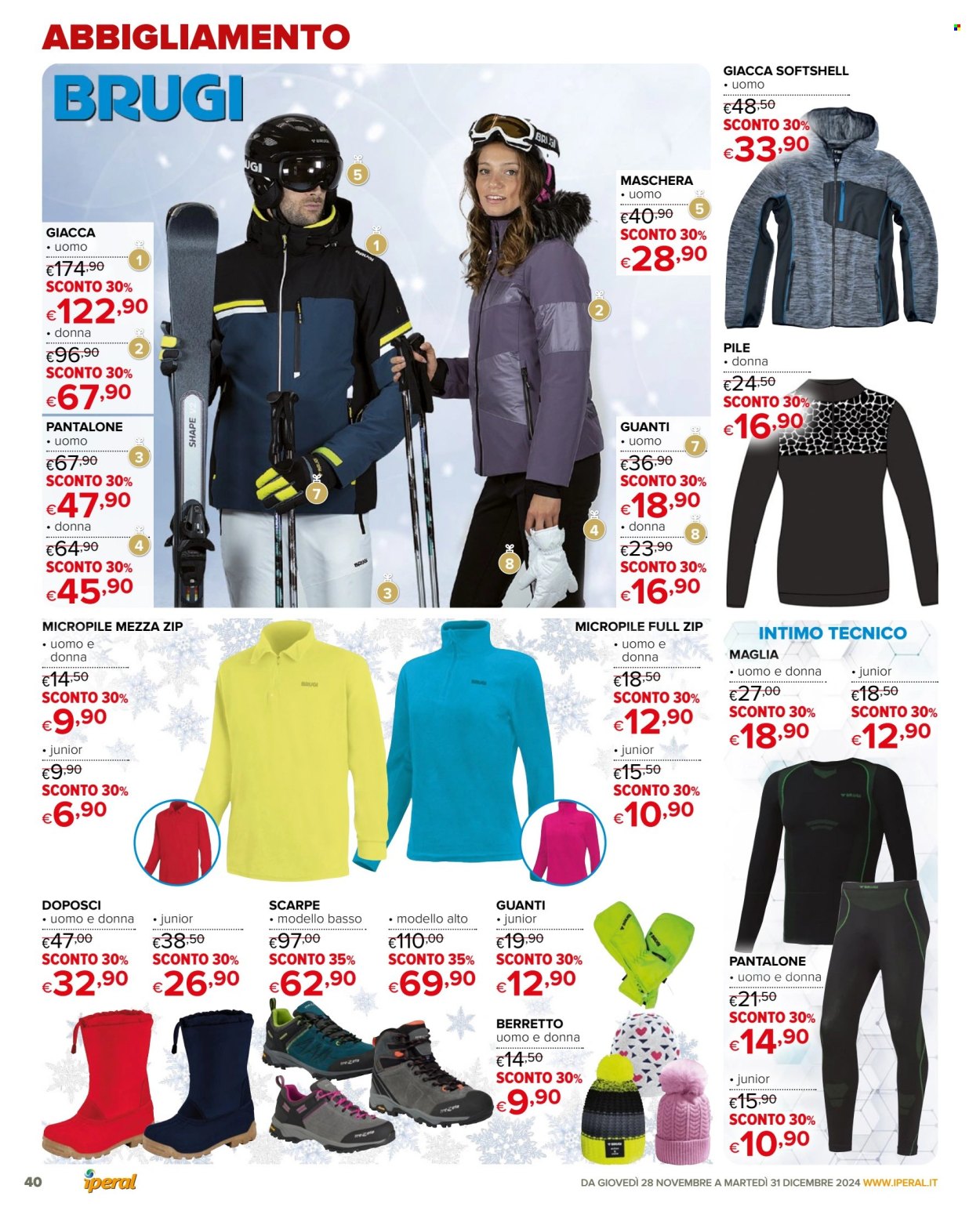 Volantino Iperal - 28/11/2024 - 31/12/2024. Pagina 40