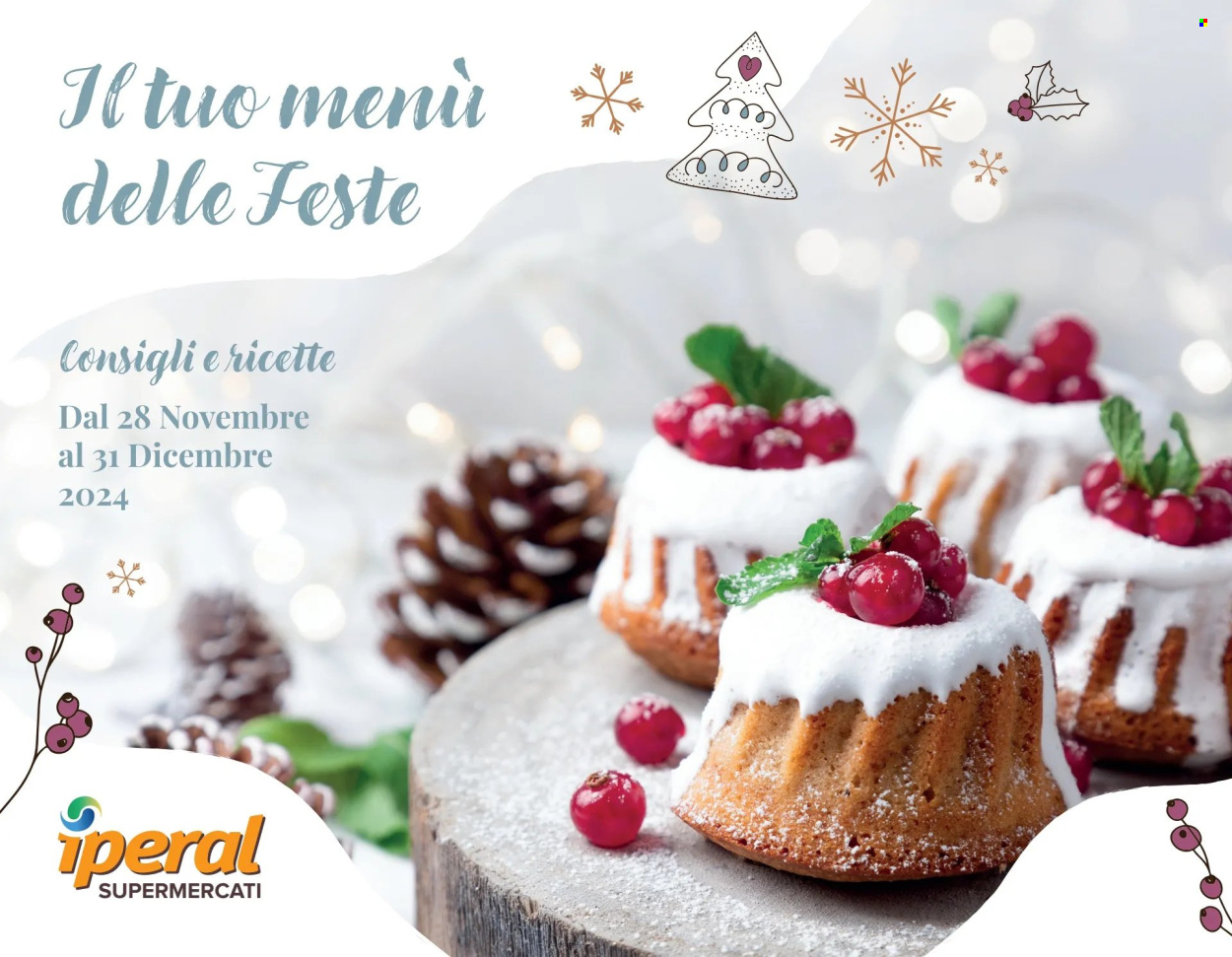 Leták Iperal - 28.11.2024 - 31.12.2024. Strana 1
