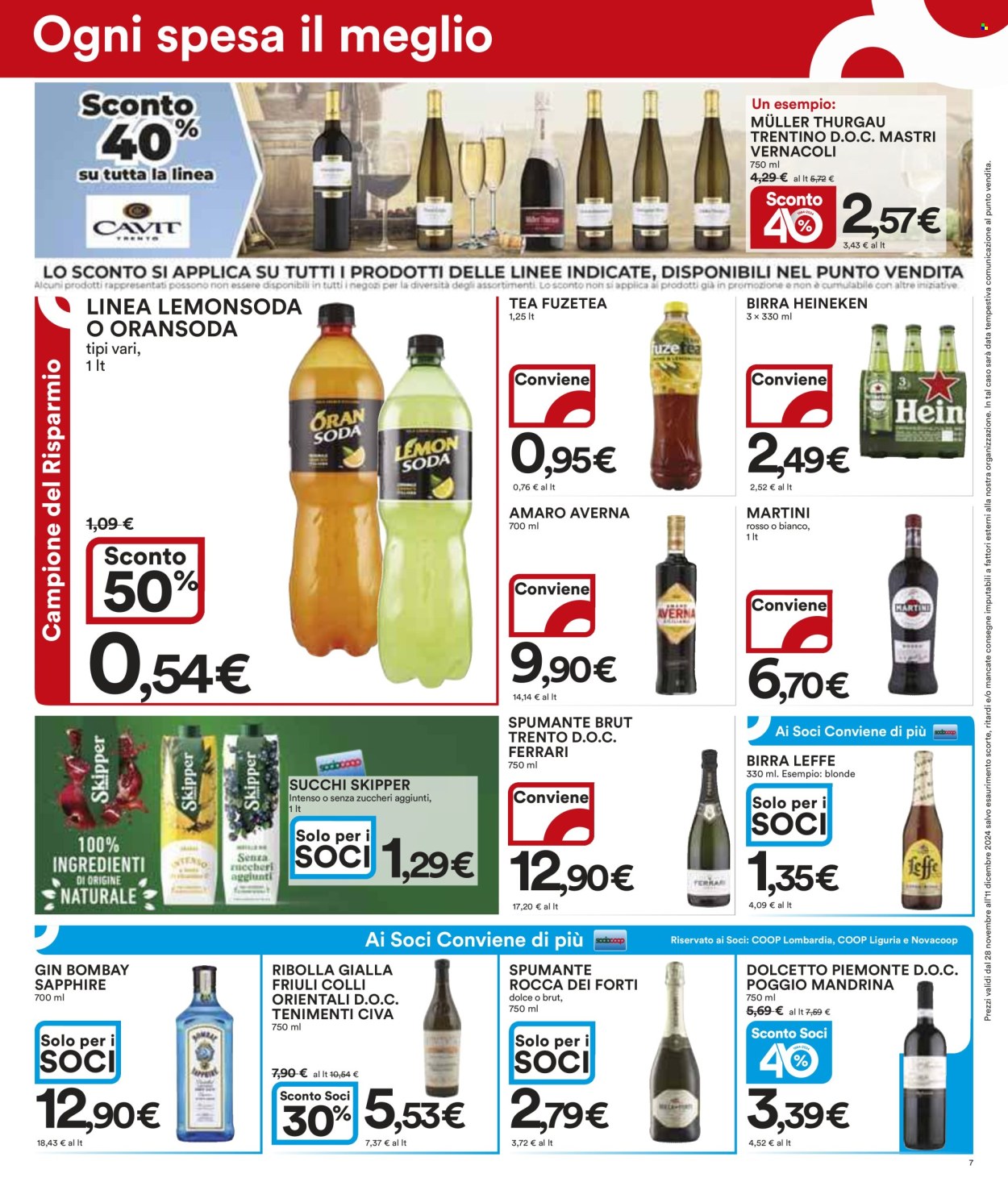 Leták Coop - 28.11.2024 - 11.12.2024. Strana 7