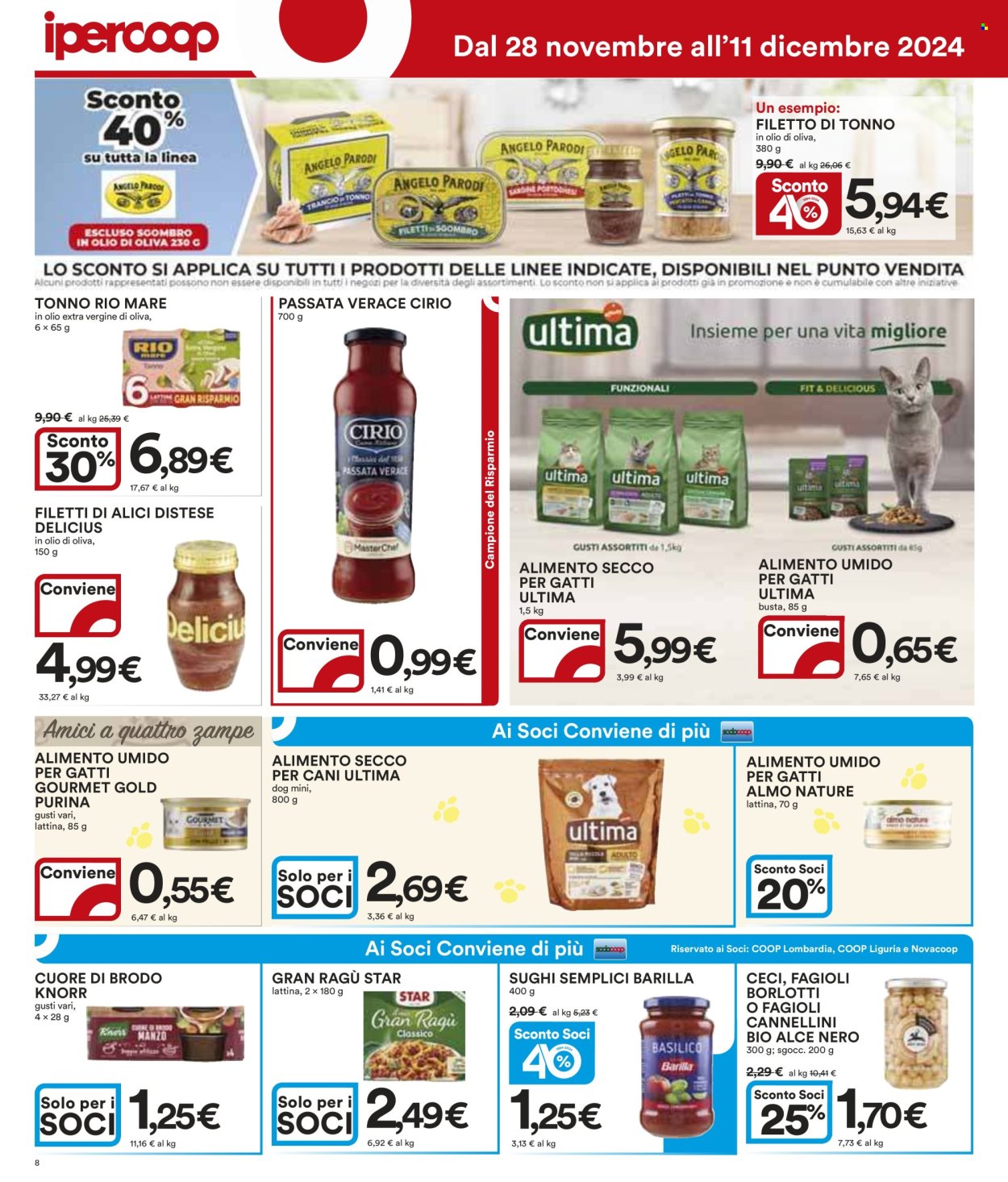 Leták Coop - 28.11.2024 - 11.12.2024. Strana 8