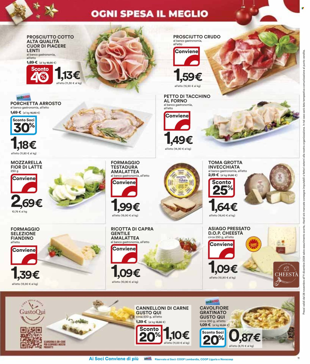 Leták Coop - 28.11.2024 - 11.12.2024. Strana 11