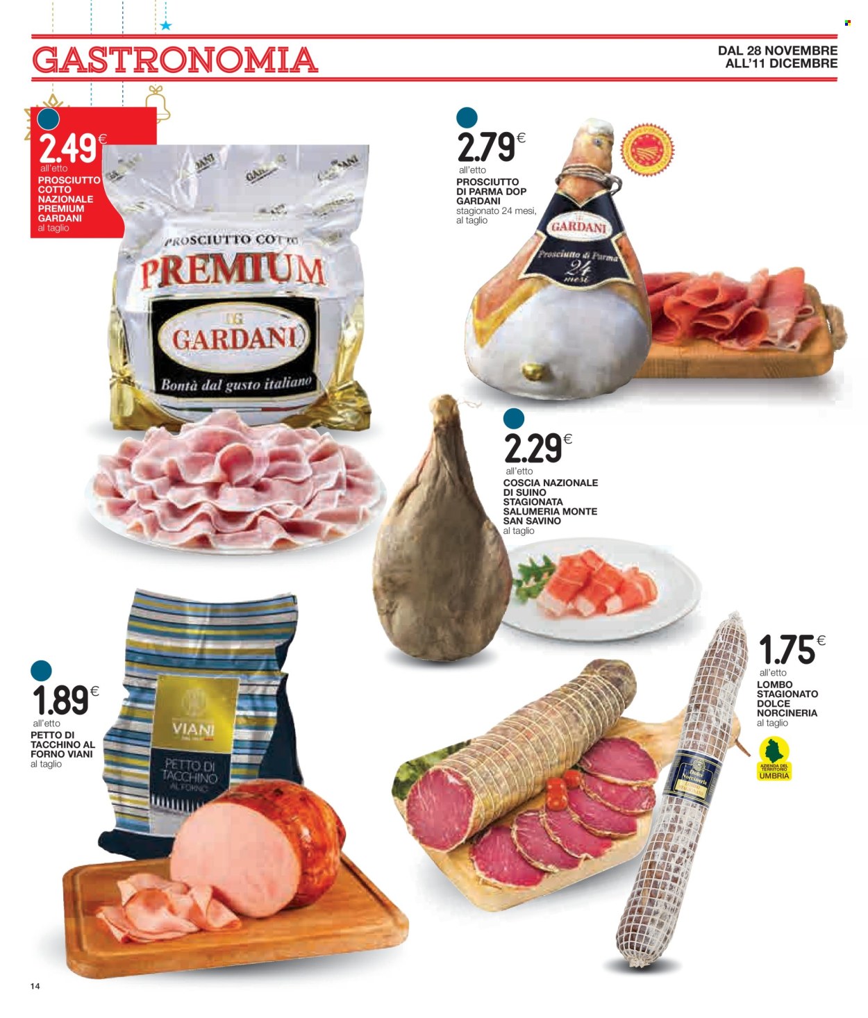 Leták Coop - 28.11.2024 - 11.12.2024. Strana 14