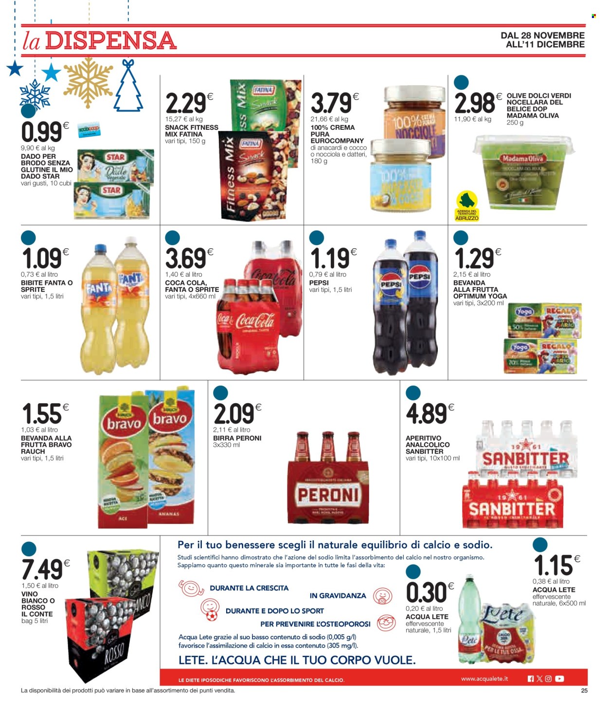 Leták Coop - 28.11.2024 - 11.12.2024. Strana 25